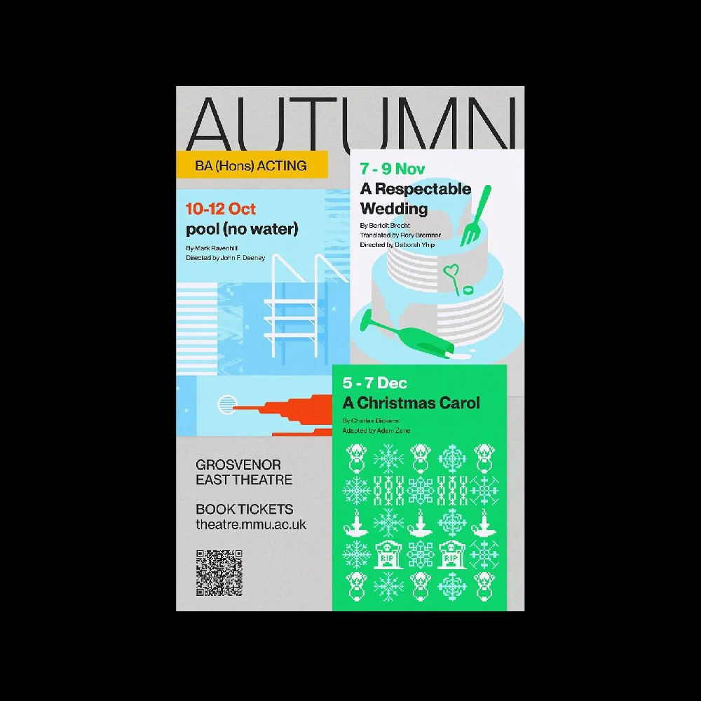 Motion Graphic: Manchester School of Theatre Autumn Season 2024