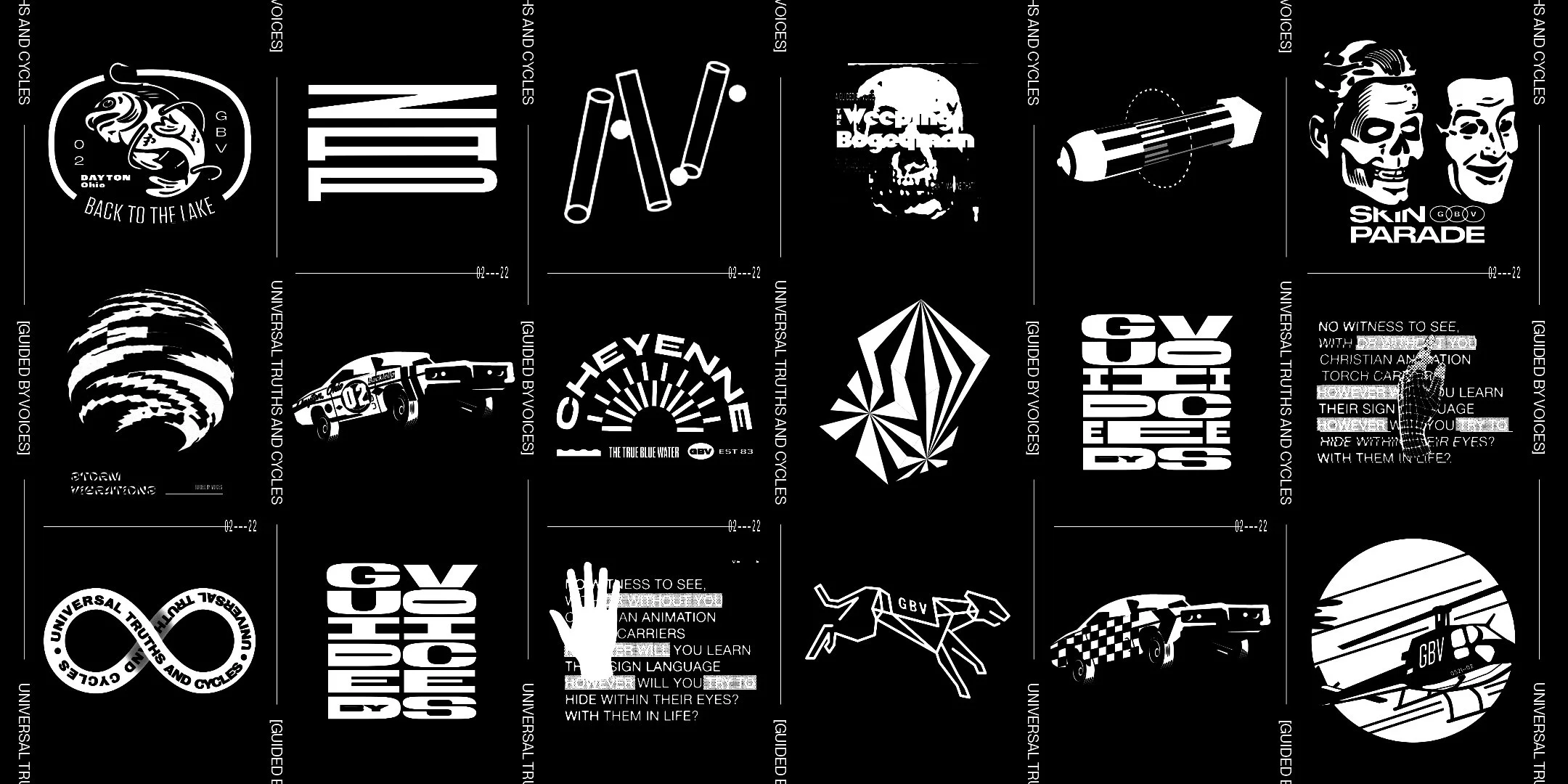 Motion Graphic: Guided By Voices Universal Truths and Cycles