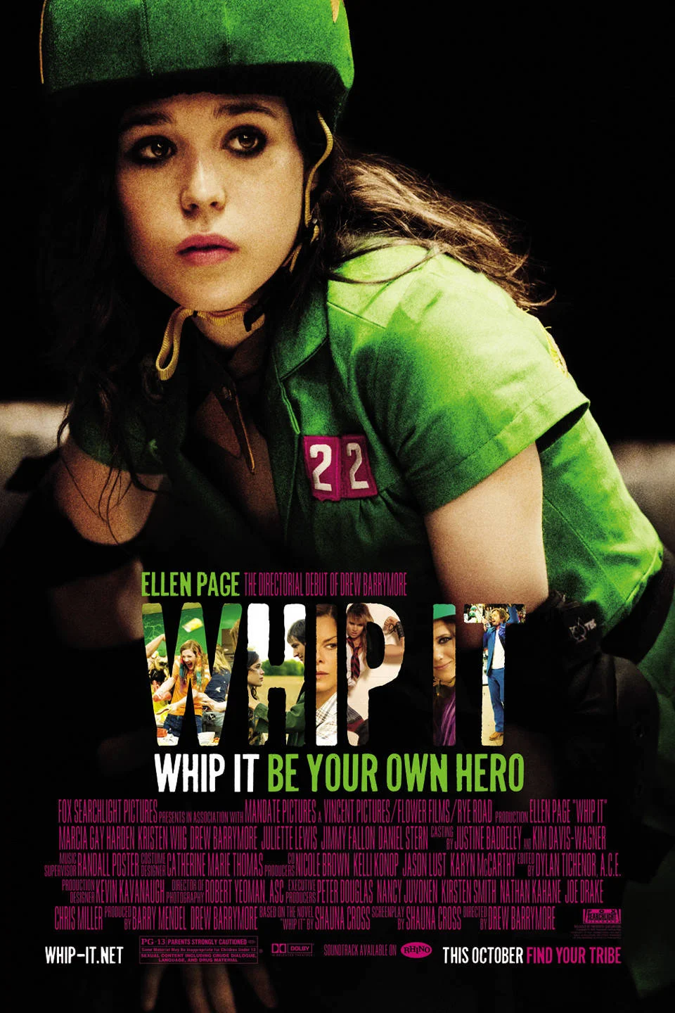 Whip It - 7 Films To Warm Your Heart