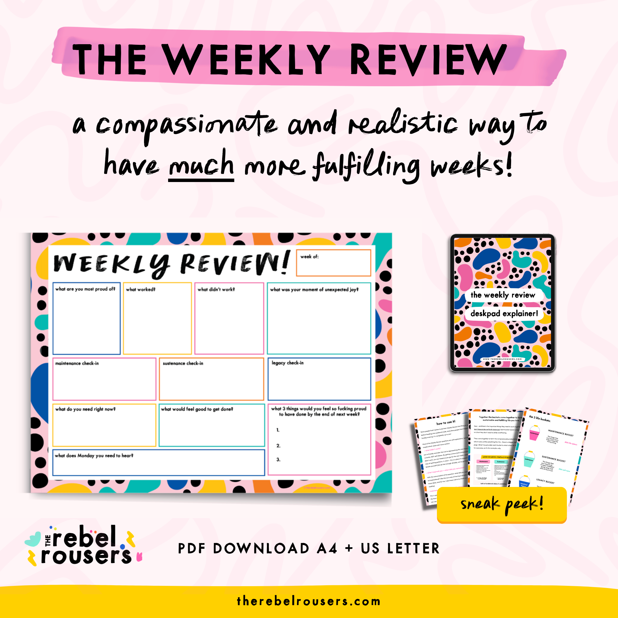 the Weekly review.