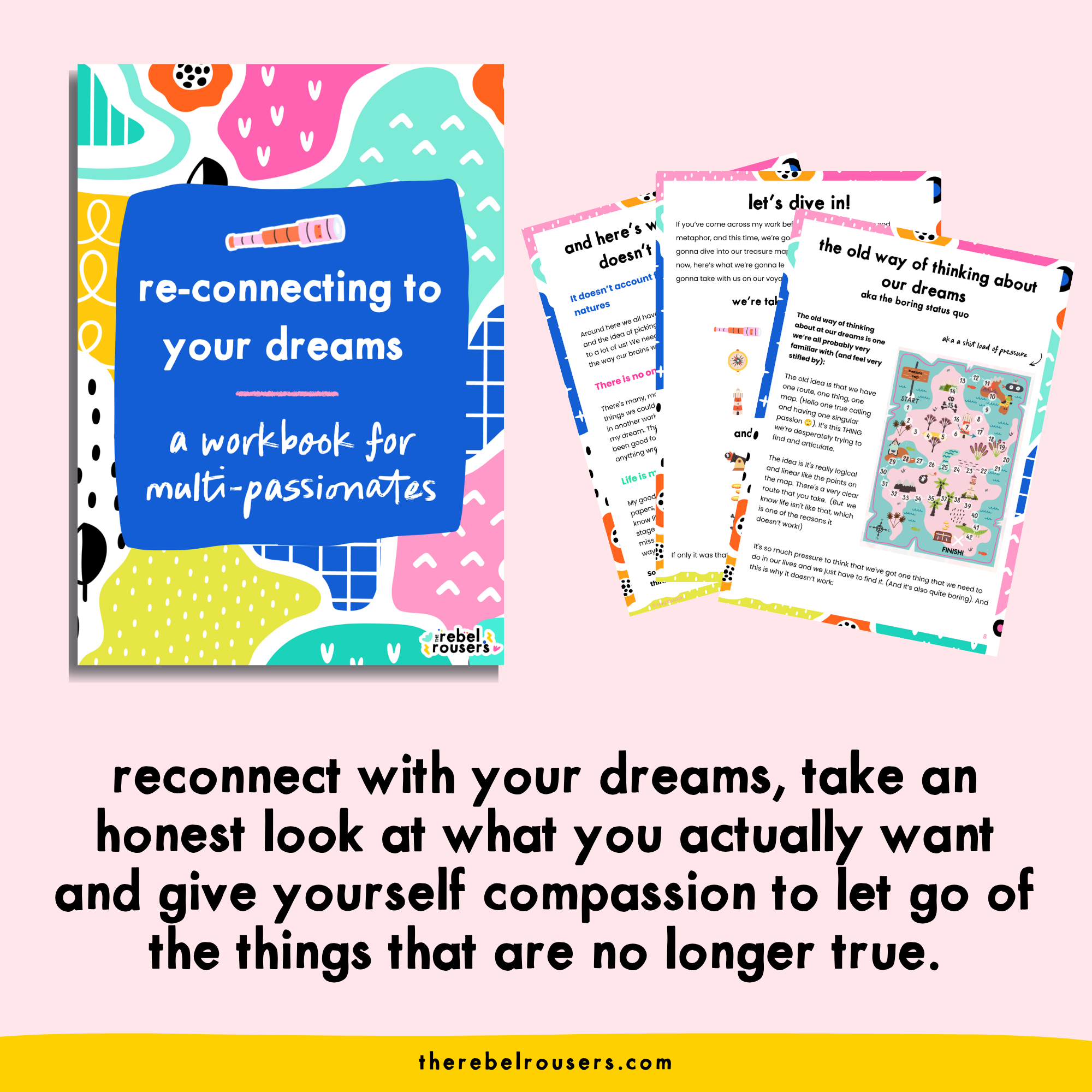 Reconncting to your dreams workbook.