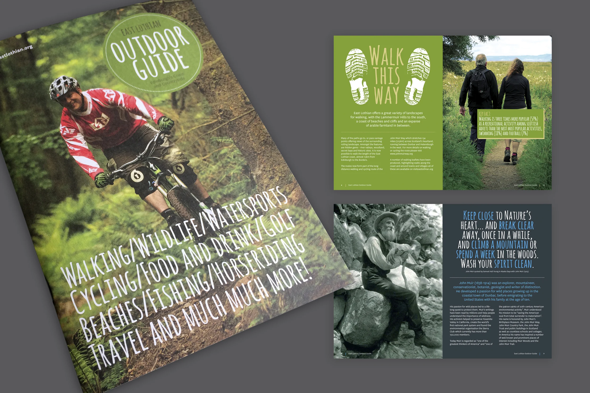  East Lothian Council  Design, art direction, interpretive design  