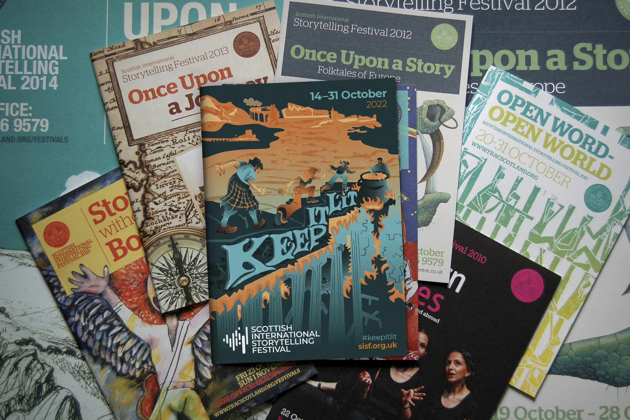  Traditional Arts and Culture Scotland  Design, art direction, corporate identity, animation  