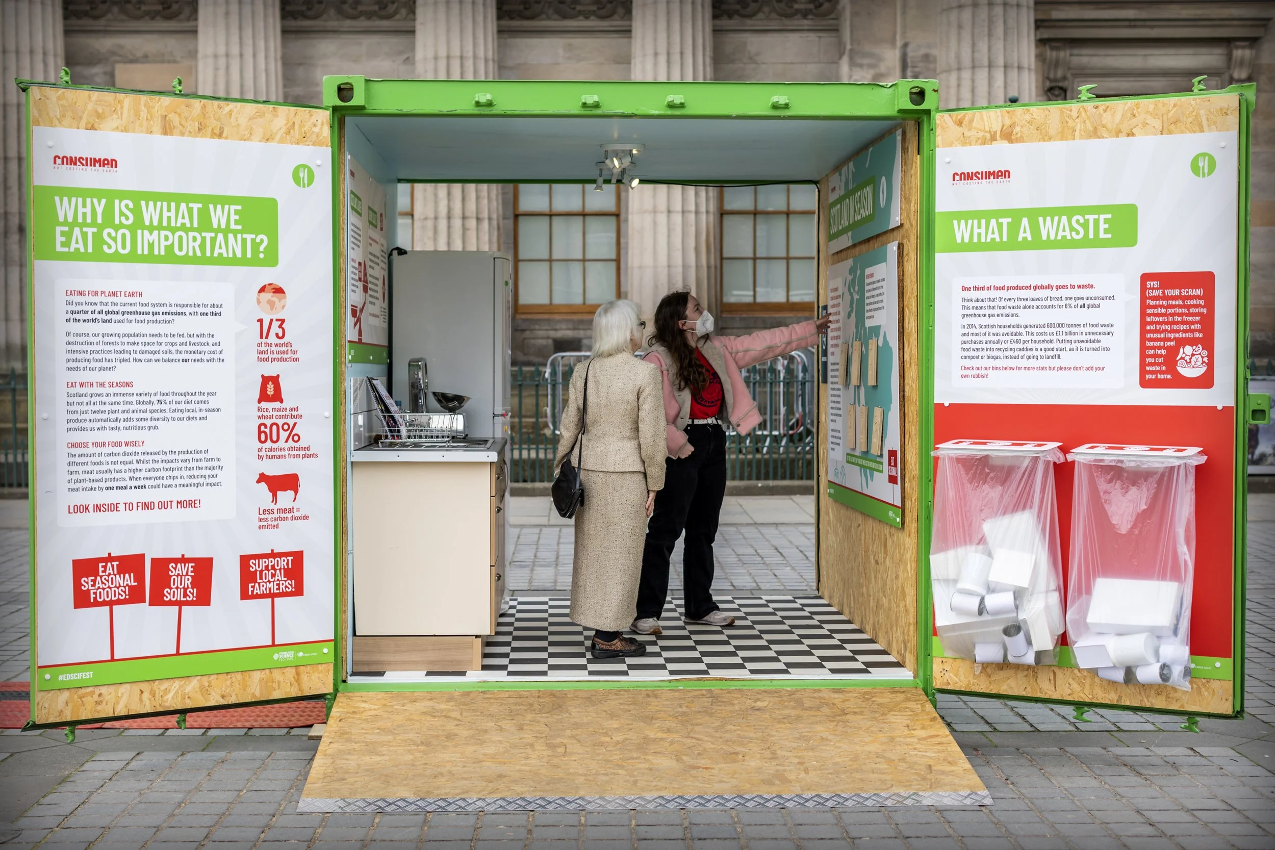  Edinburgh Science Festival  Brand design, interpretive design  