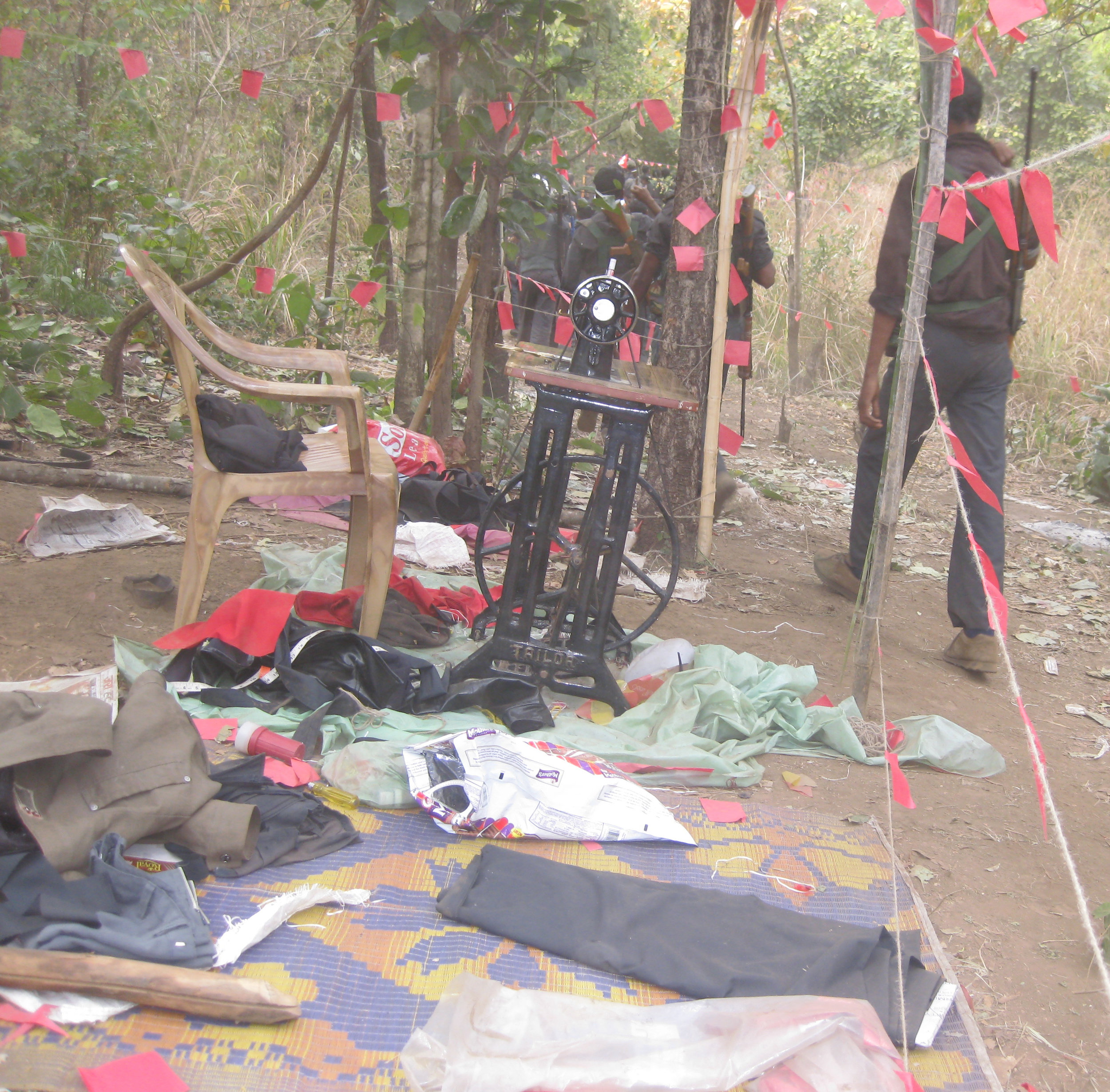 Z6 Temporary tailor in a Maoist camp.jpg