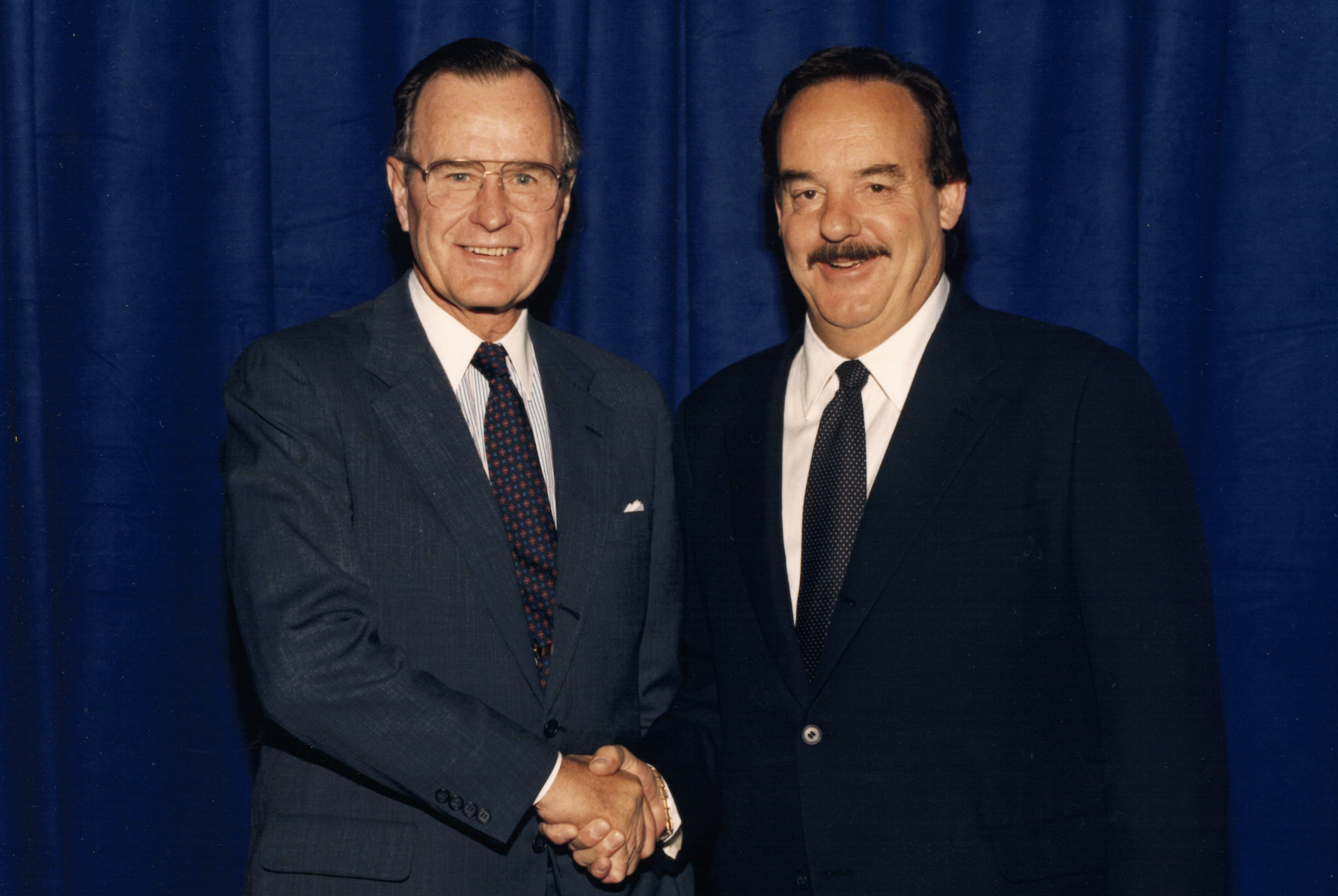 George H.W. Bush and Tony