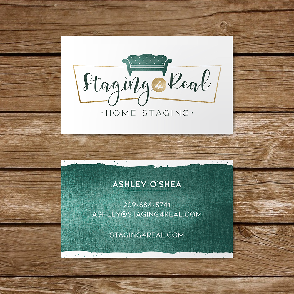  Staging 4 Real business card [option one]. 2019 