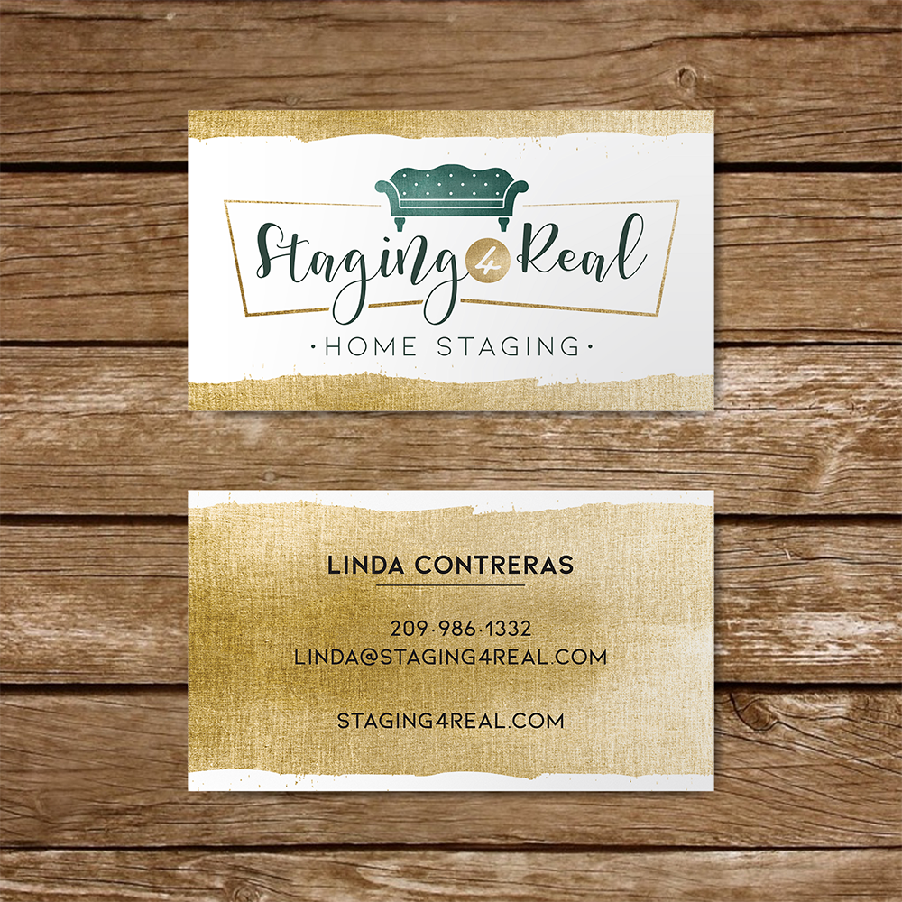  Staging 4 Real business card [option two]. 2019 