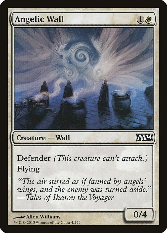 Allen Williams Magic the Gathering Angelic Wall Artist Proof Card  Allen  Williams Studio
