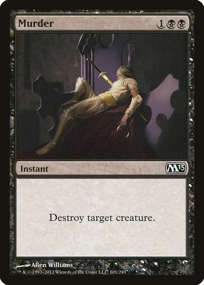 mtg black kill cards Force of Despair Mission Compleat, Part 1