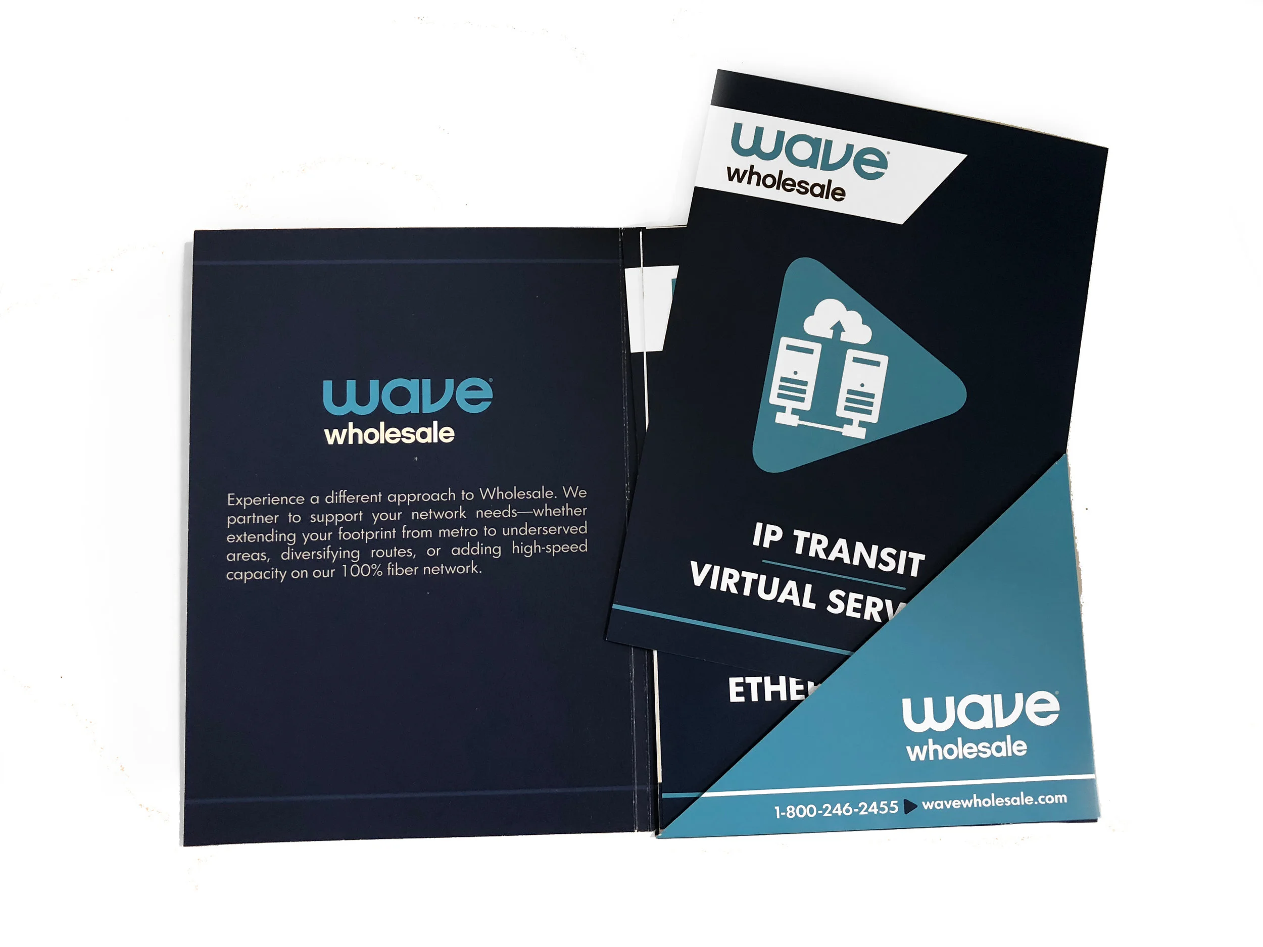 Wave Wholesale - Folder w/ Inserts