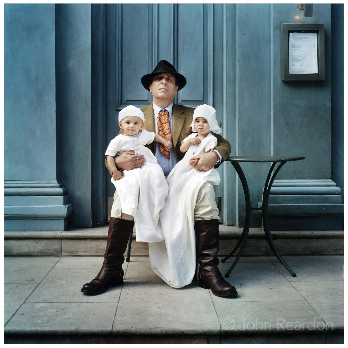 Gennaro Contaldo.

Photograph &copy; John Reardon.

Follow @johnreardonarchive for more unpublished &amp; archive materials

@johnreardonarchive #johnreardon #Photography #portrait 
#analogue #film #ShotinCamera #creative #chef #chefs #restaurant #ga