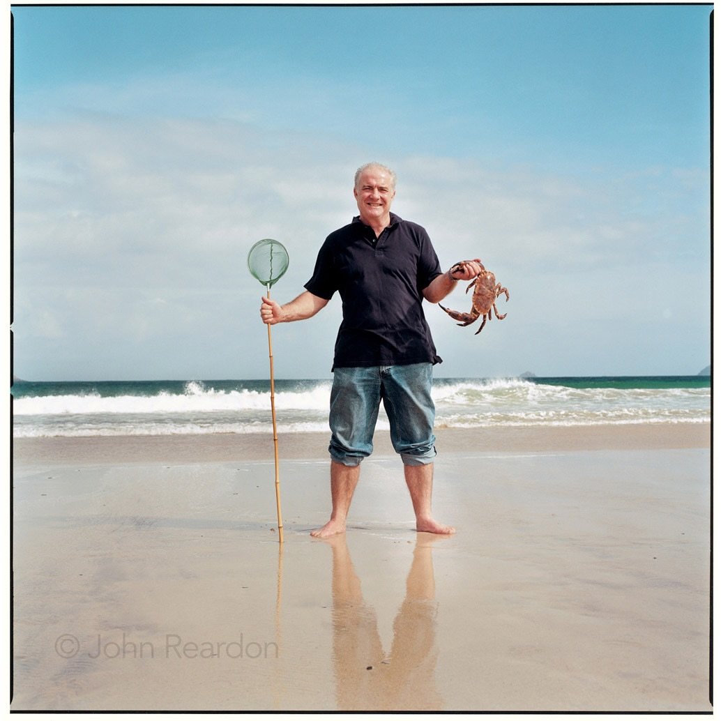 Rick Stein.

Photograph &copy; John Reardon.

Follow @johnreardonarchive for more unpublished &amp; archive materials.

@johnreardonarchive #johnreardon #Photography #portrait 
#analogue #film #ShotinCamera #creatie #chef #chefs #restaurant #gastrono