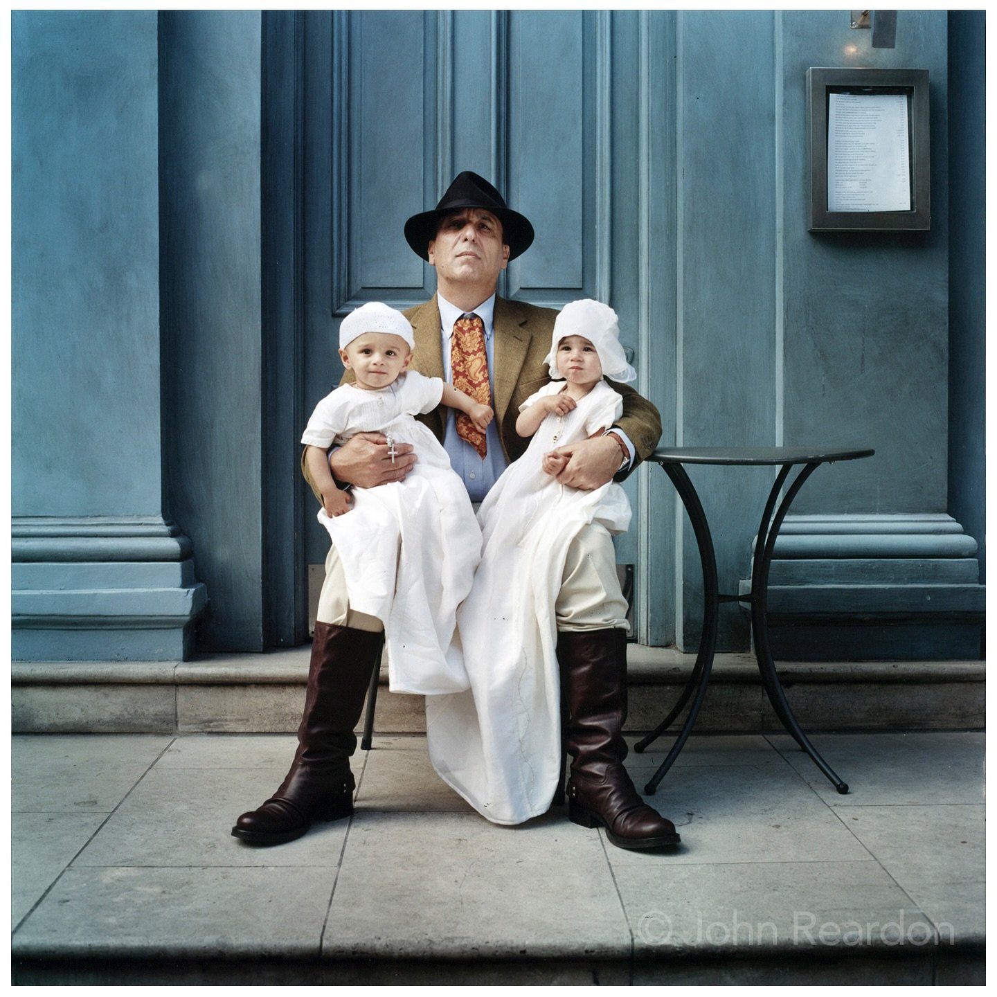 Gennaro Contaldo.

Photograph &copy; John Reardon.

Follow @johnreardonarchive for more unpublished &amp; archive materials

@johnreardonarchive #johnreardon #Photography #portrait 
#analogue #film #ShotinCamera #creative #chef #chefs #restaurant #ga