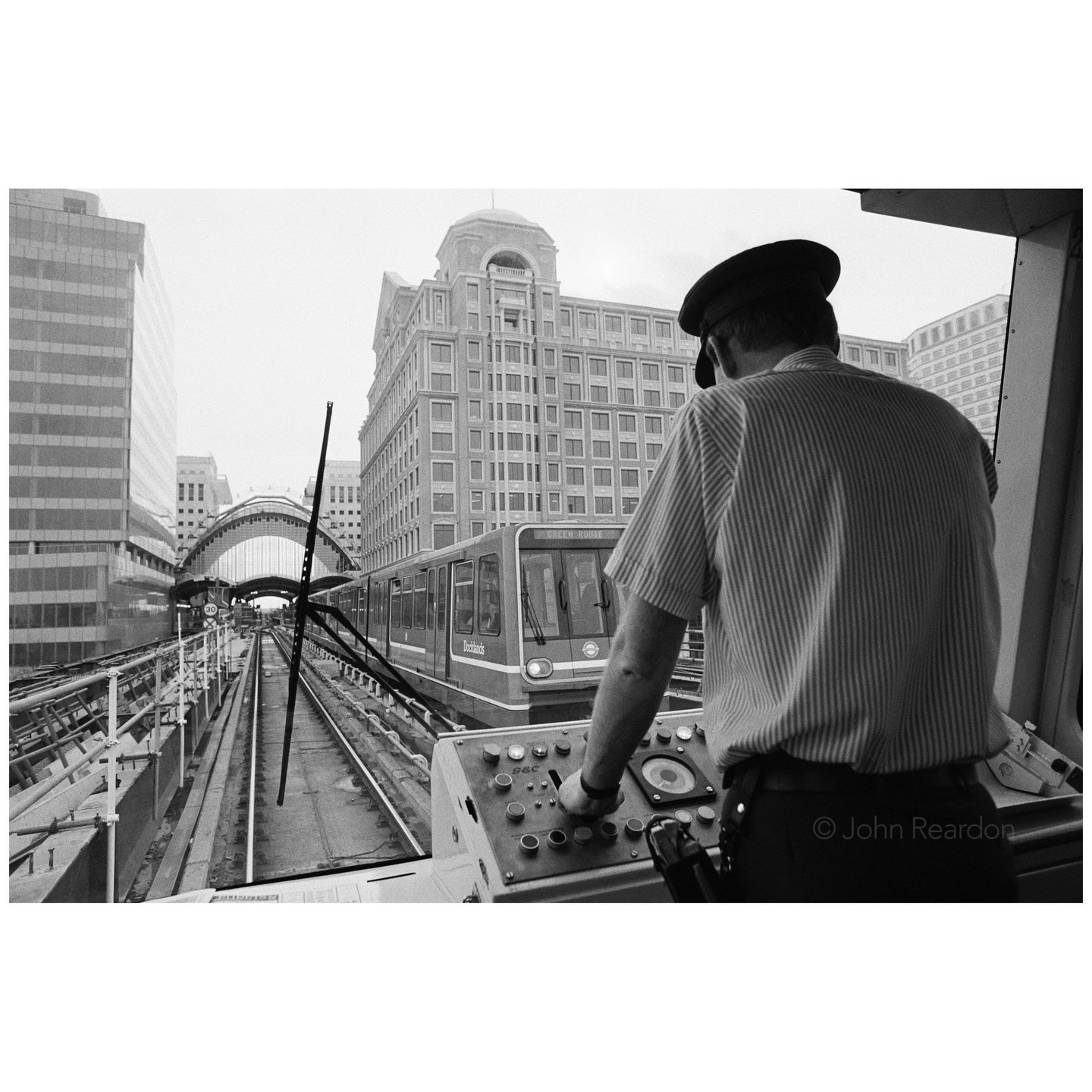 The DLR began as a bold, almost experimental link between Tower Gateway and Island Gardens. Inaugurated in August 1987 &ndash; a piece of future-facing infrastructure dropped into a Docklands landscape still very much in transition.

These images are