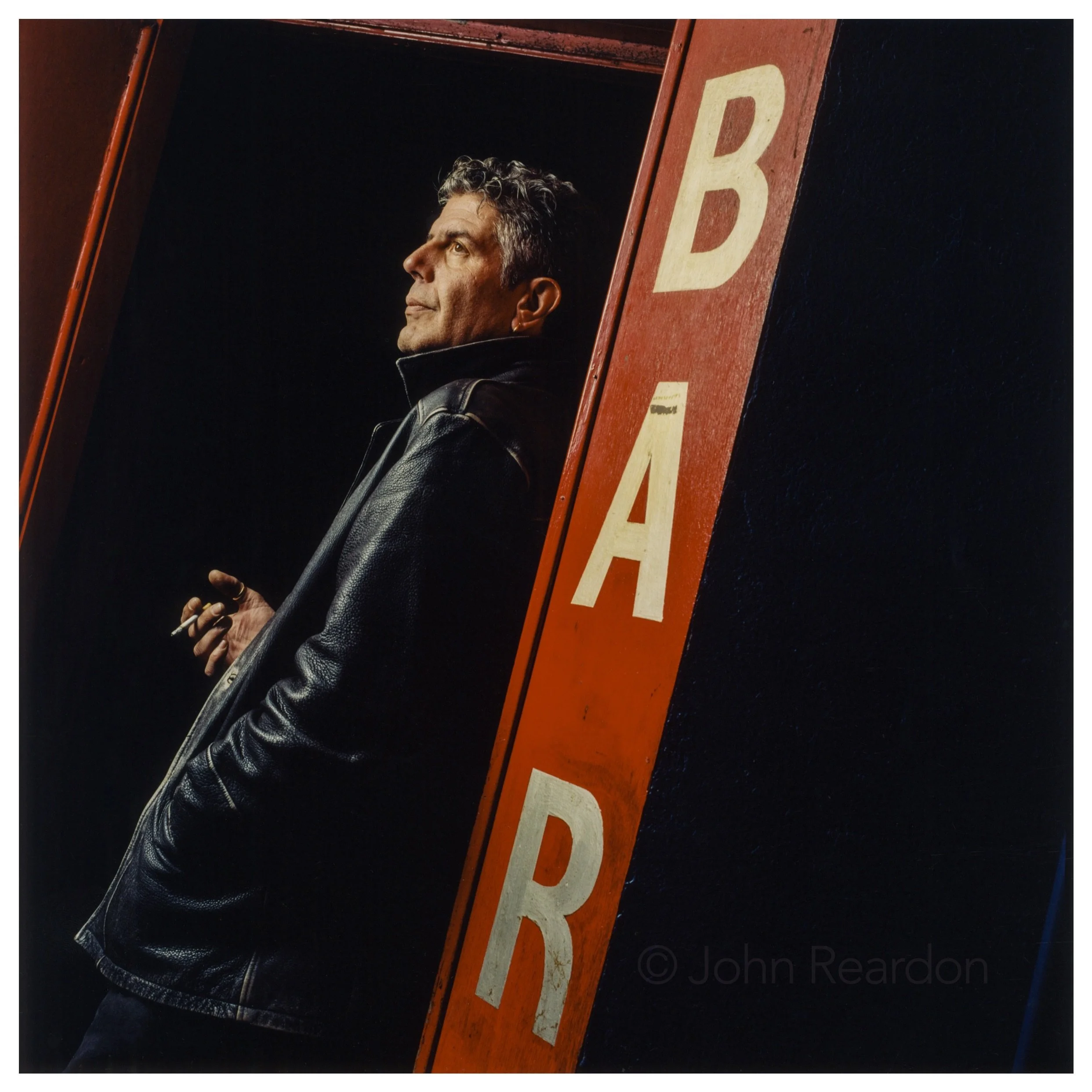 Anthony Bourdain.

Photograph &copy; John Reardon.

Follow @johnreardonarchive for more unpublished &amp; archive materials.

#chef @AnthonyBourdain #film #DominicSesss #KitchenConfindential