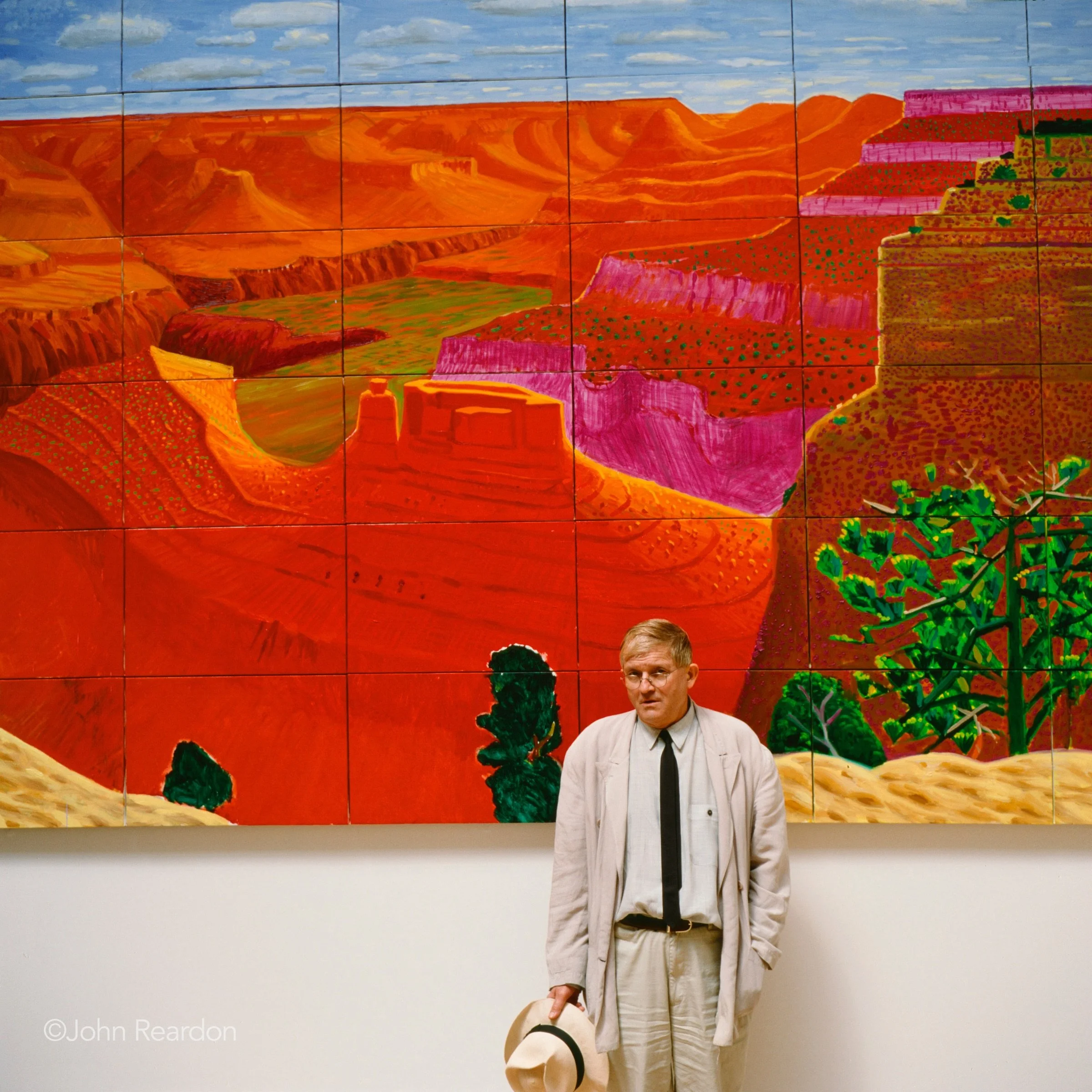 David Hockney RA.
9 July 1937 &ndash; 11 June 2026

&copy; John Reardon, 2000.

Follow @johnreardonarchive for more unpublished &amp; archive materials.

#DavidHockney #BritishArtist #Artist #RoyalAcademy #RIP @hockney_archive
