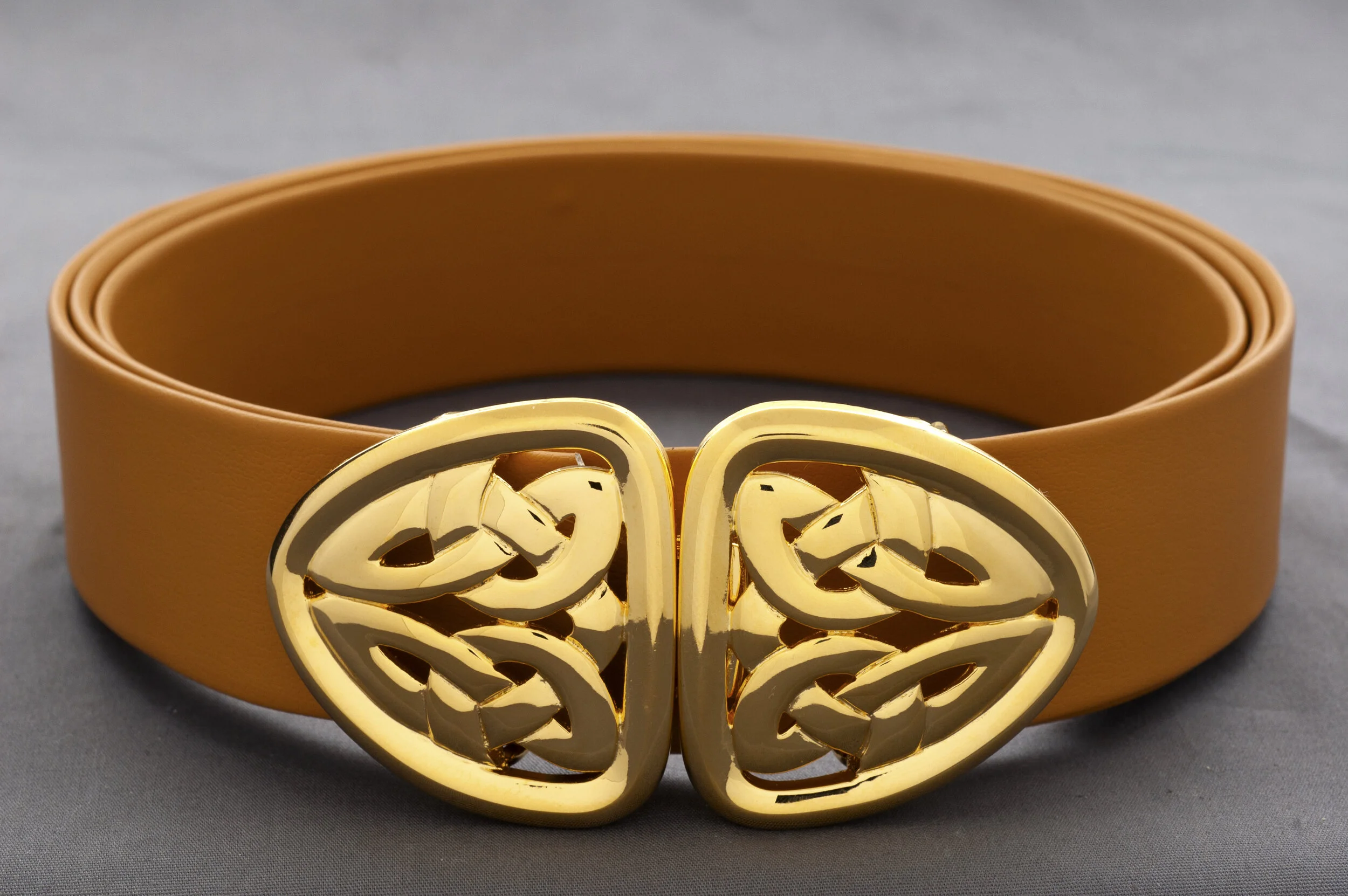 Celtic Triangles/ Gold Interchangeable Buckle