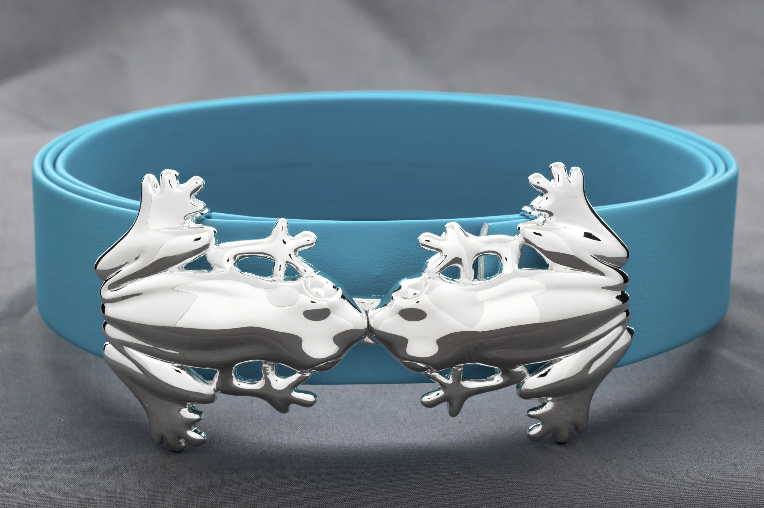 Frogs/ Silver Interchangeable Buckle