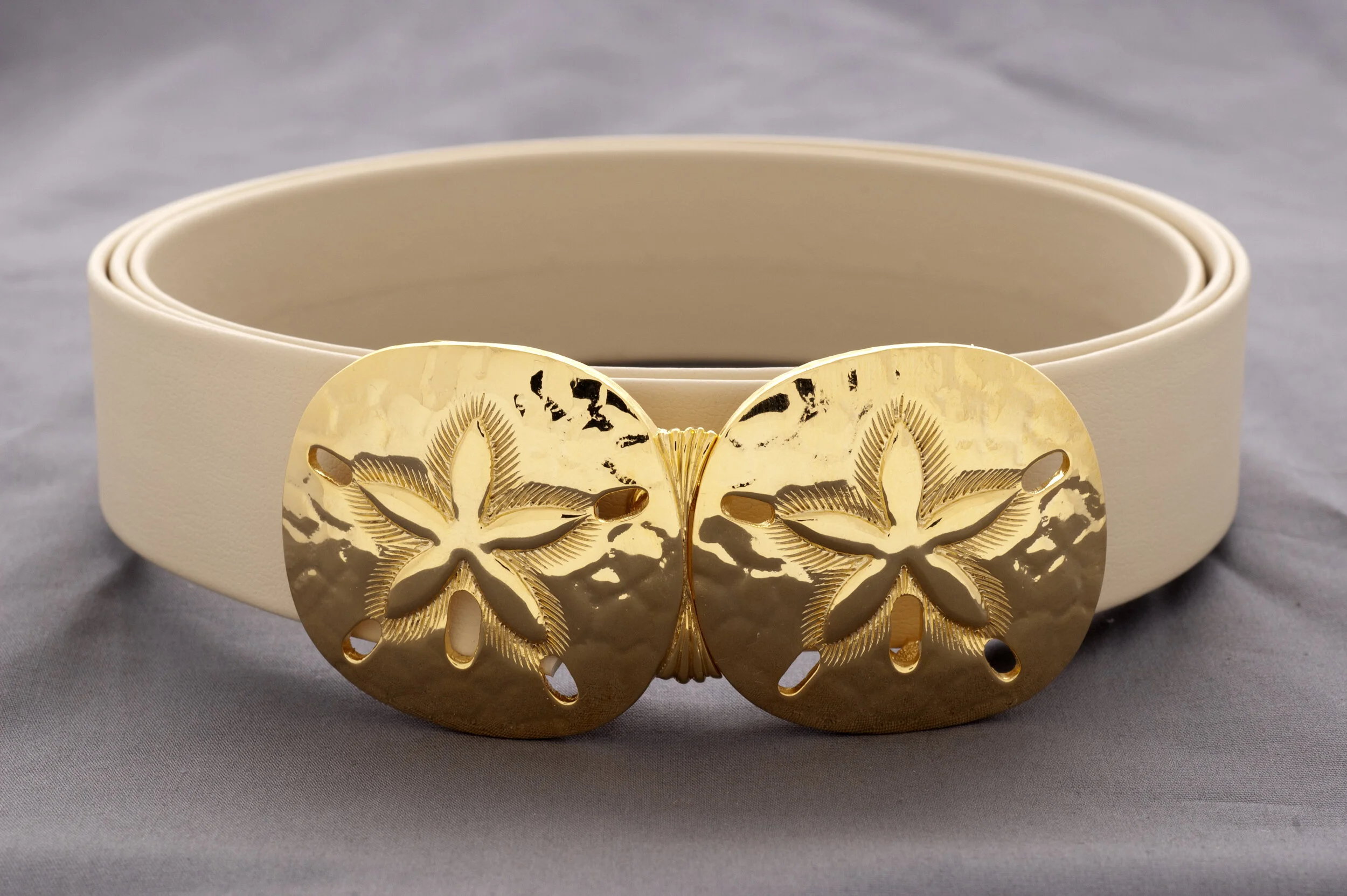 Sanddollar/ Gold Interchangeable Buckle