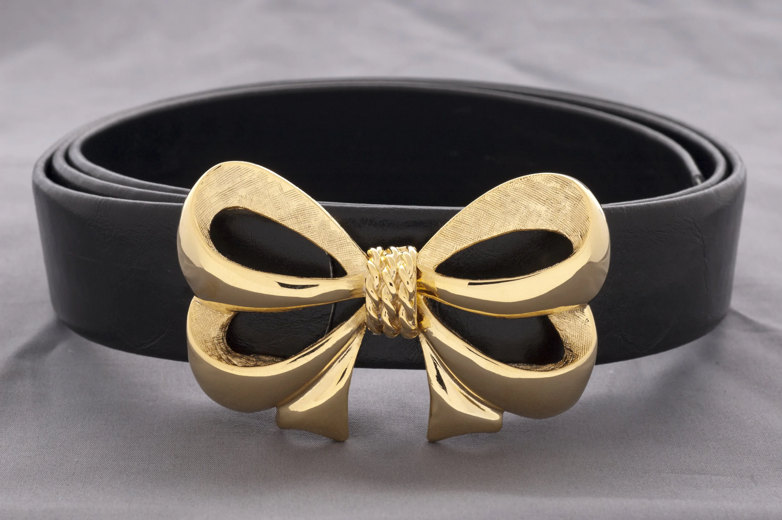 Open Bow/ Gold Interchangeable Buckle