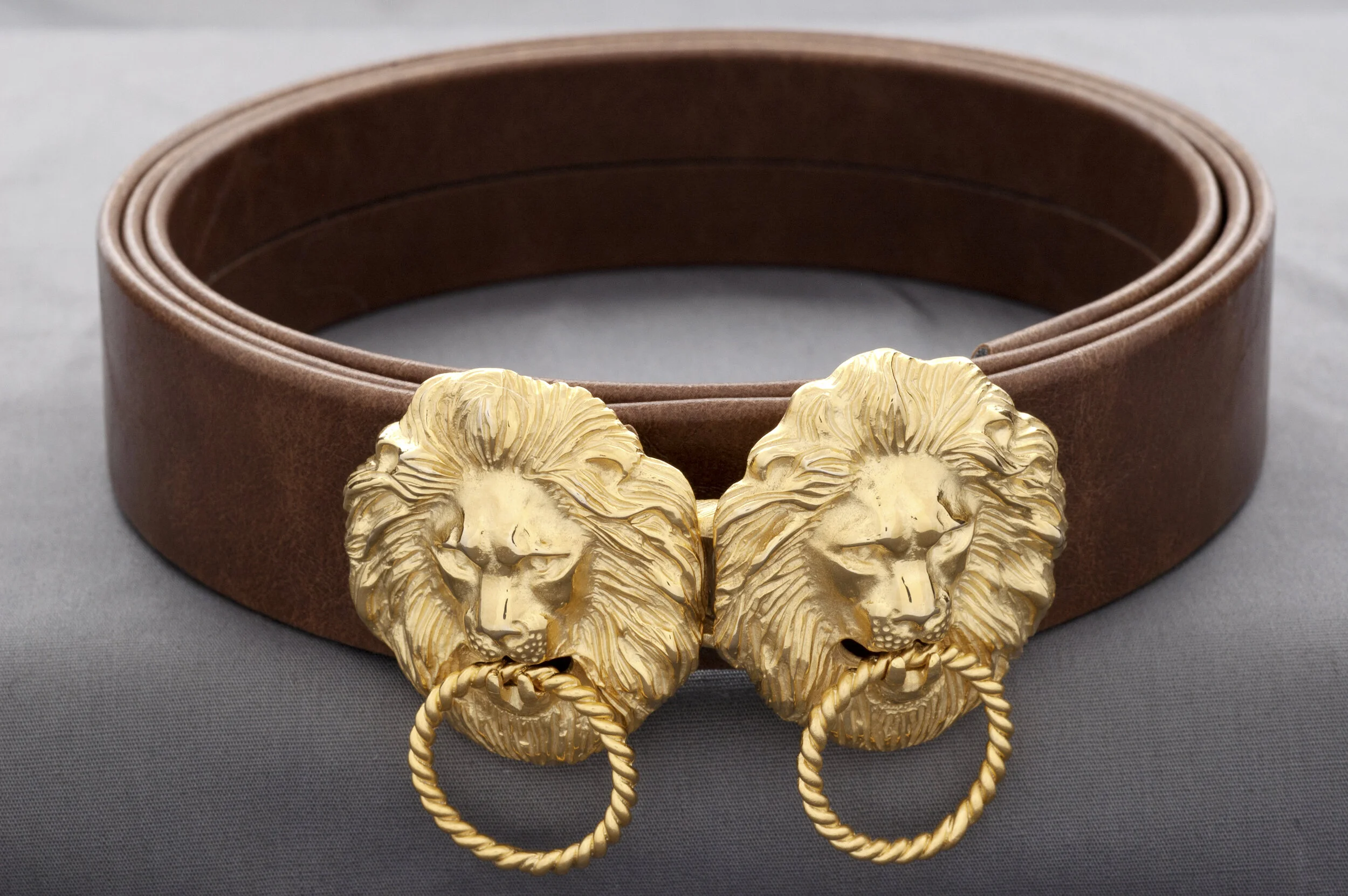 Lion/ Gold Interchangeable Buckle