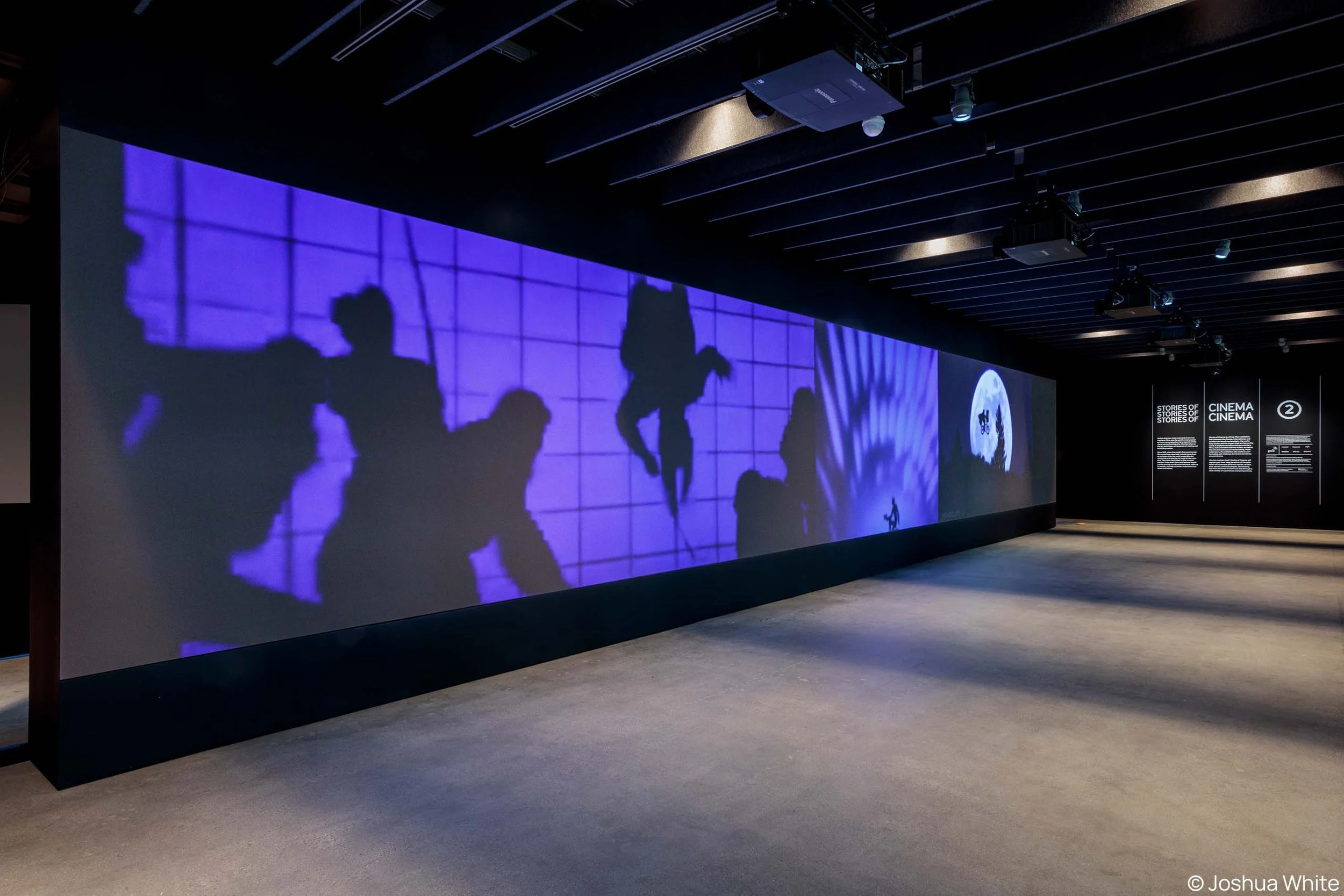 Behind the Scenes at the Stories of Cinema Galleries