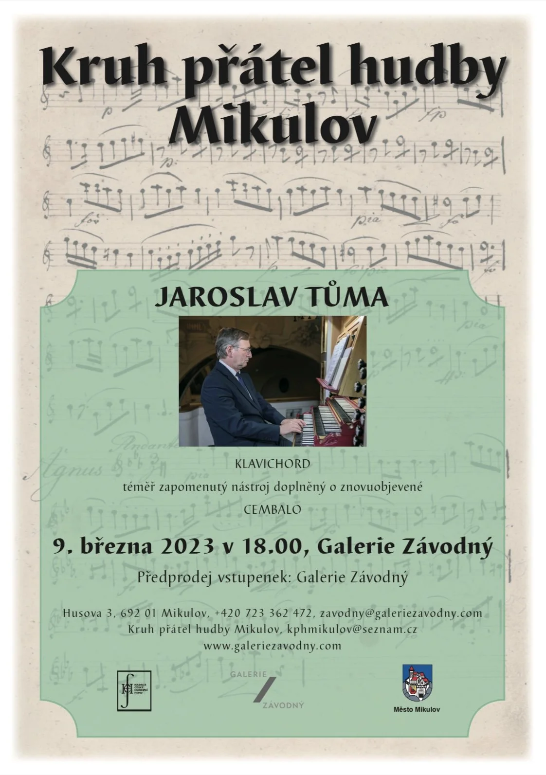 Koncert - Jaroslav Tůma