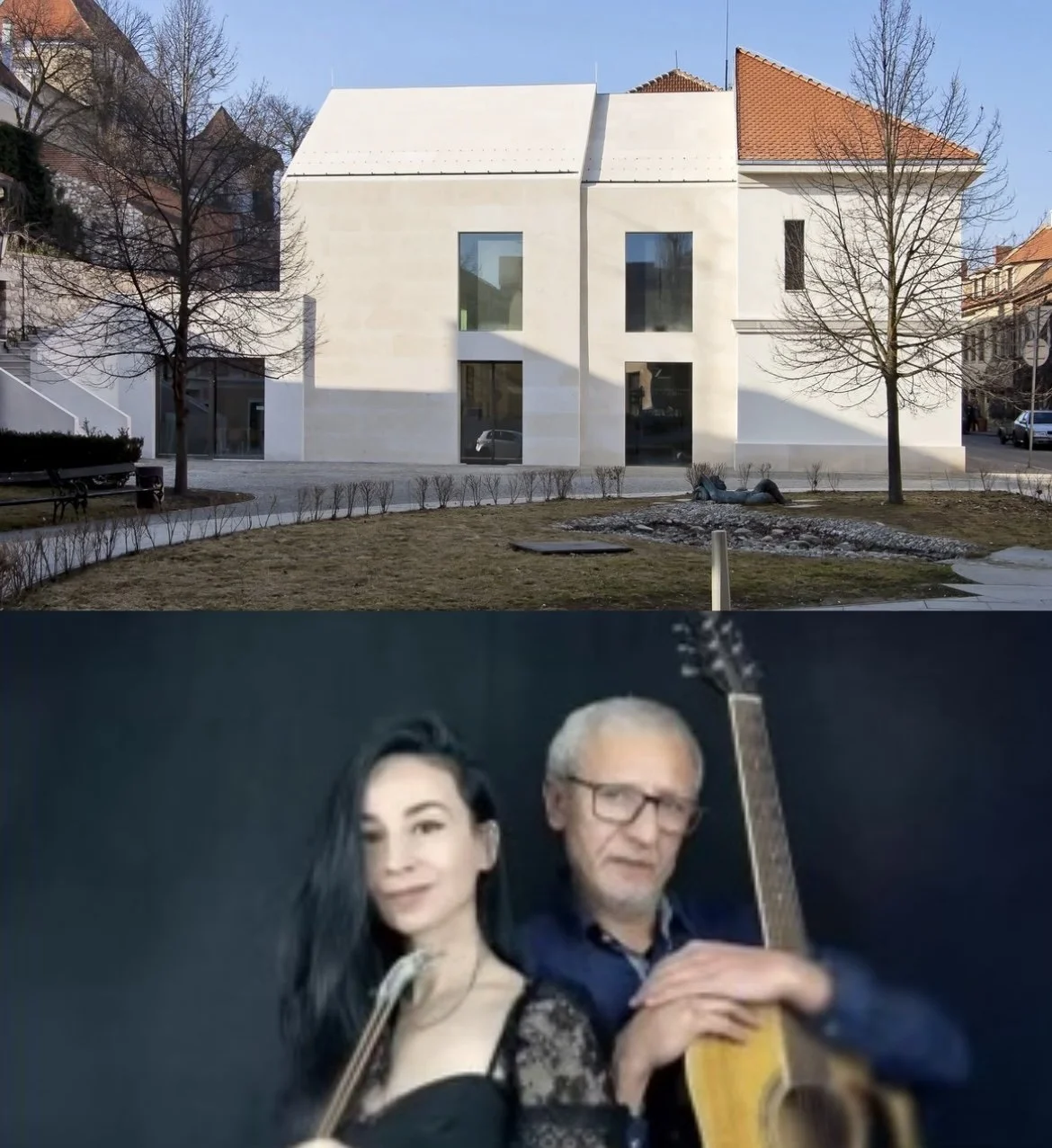 Páteční koncert před Galerií Závodný