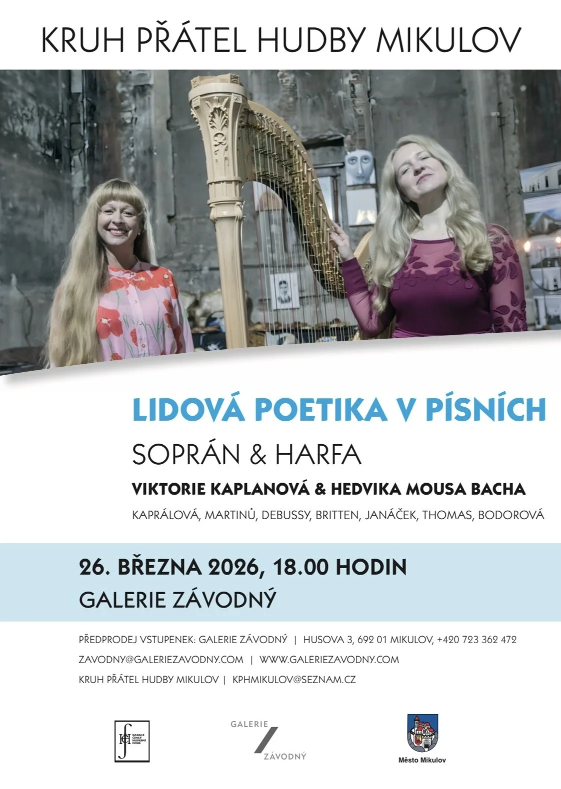 Koncert Lidová poetika v písních
