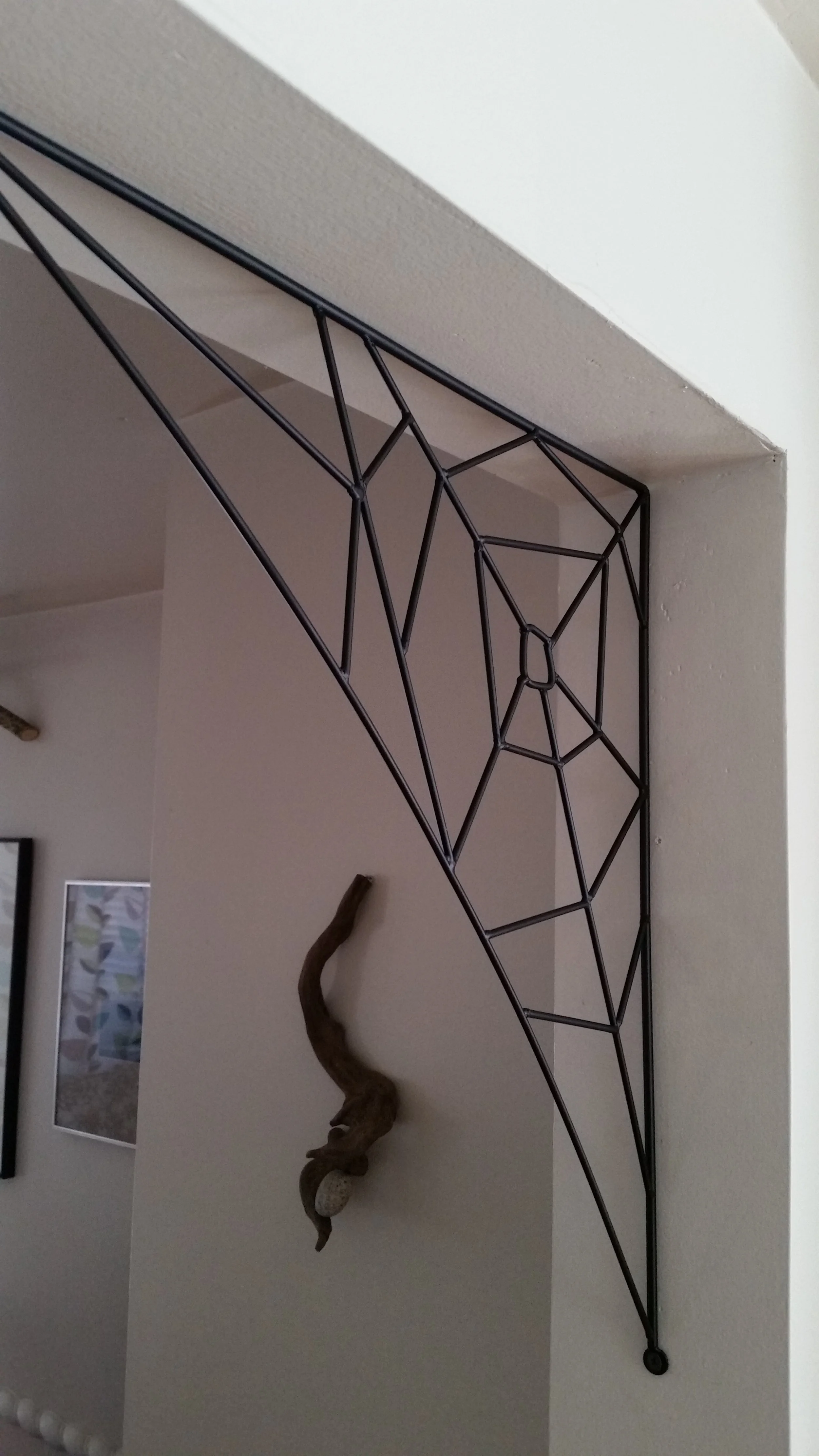 steel spider web