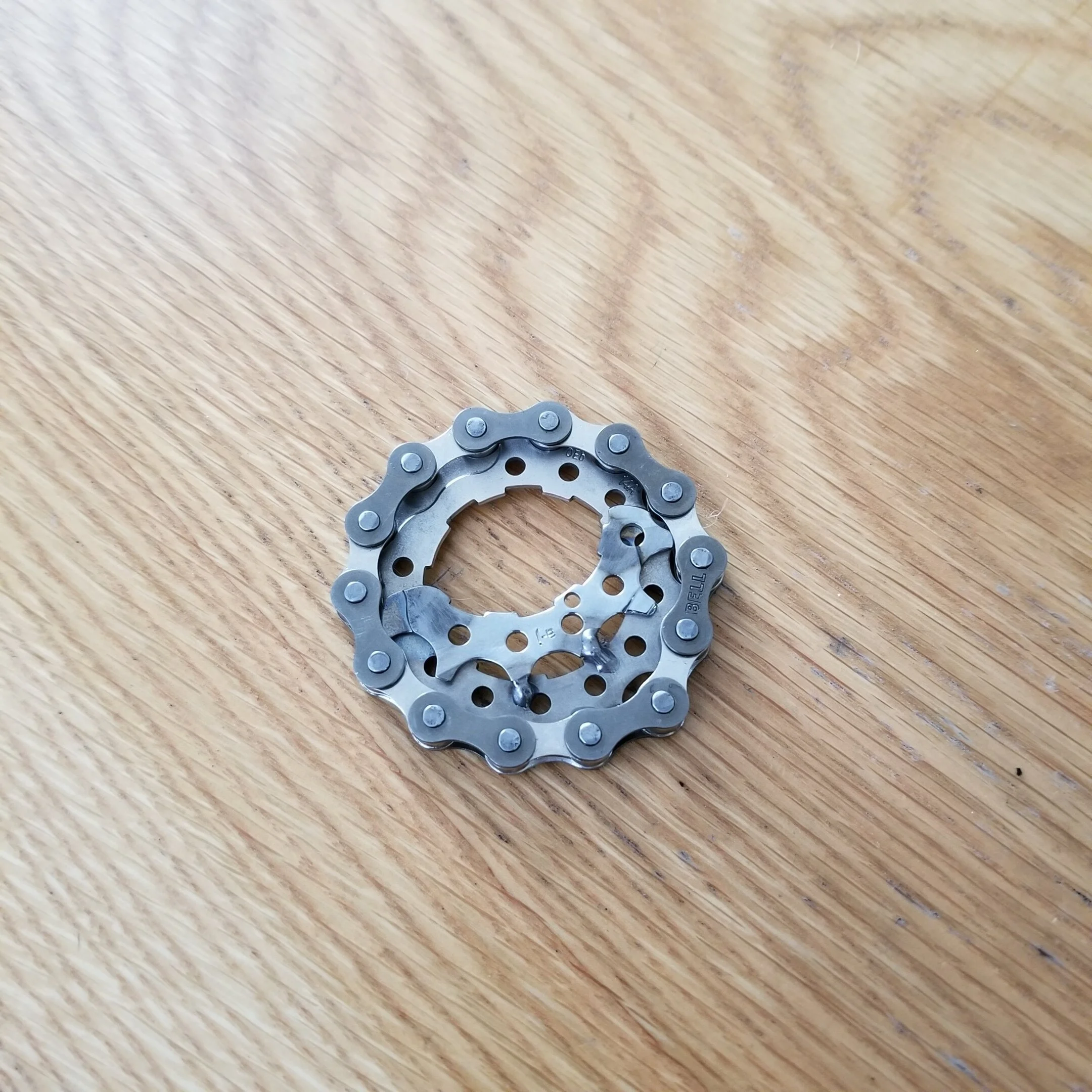 bike parts bottle opener