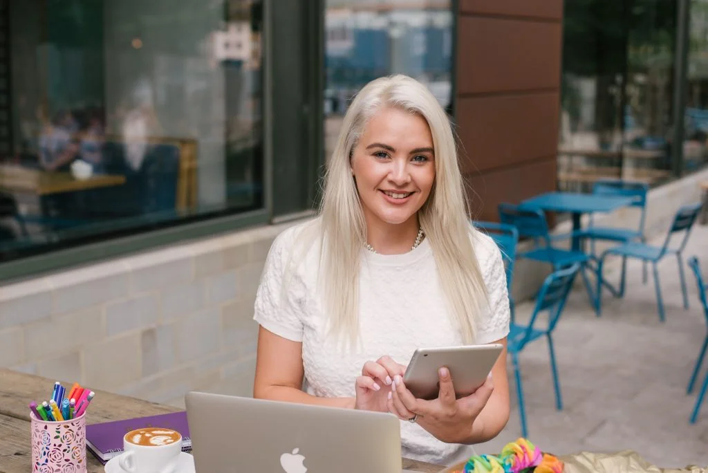 Salon Success Consultant Jessica Crane on her Personal Brand Photo Shoot