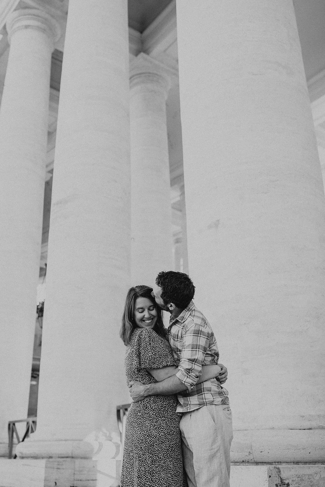 rachael &amp; nick | an early morning couples shoot in Prati, Roma