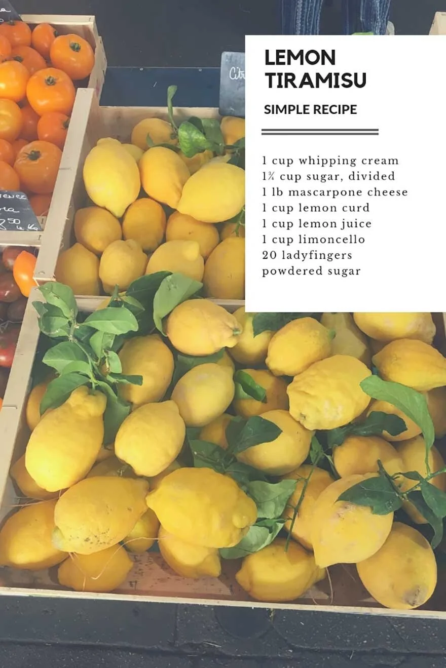 Lemon Tiramisu Simple To Make Recipe