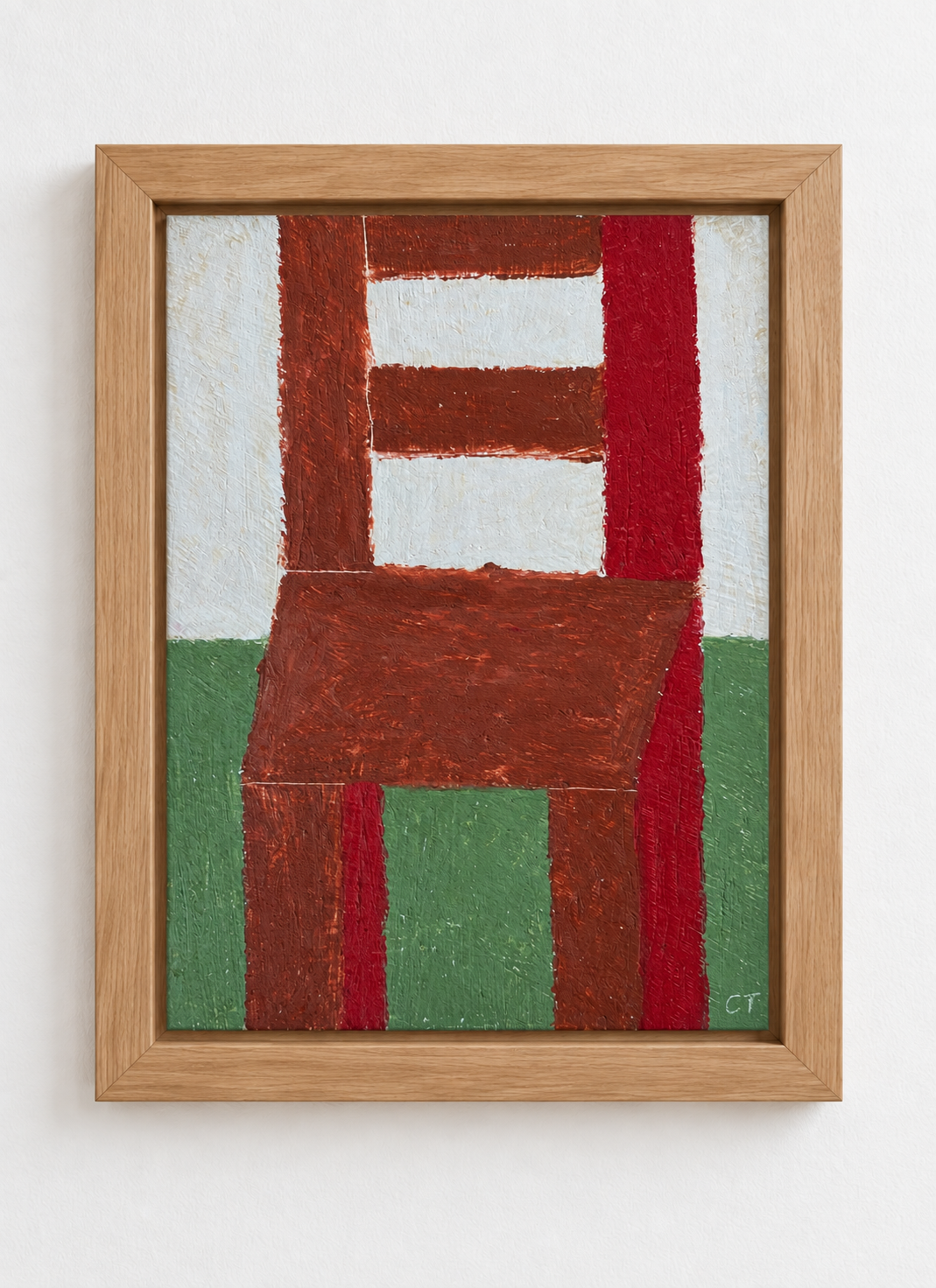 Framed Geometric Abstract in Oak.png