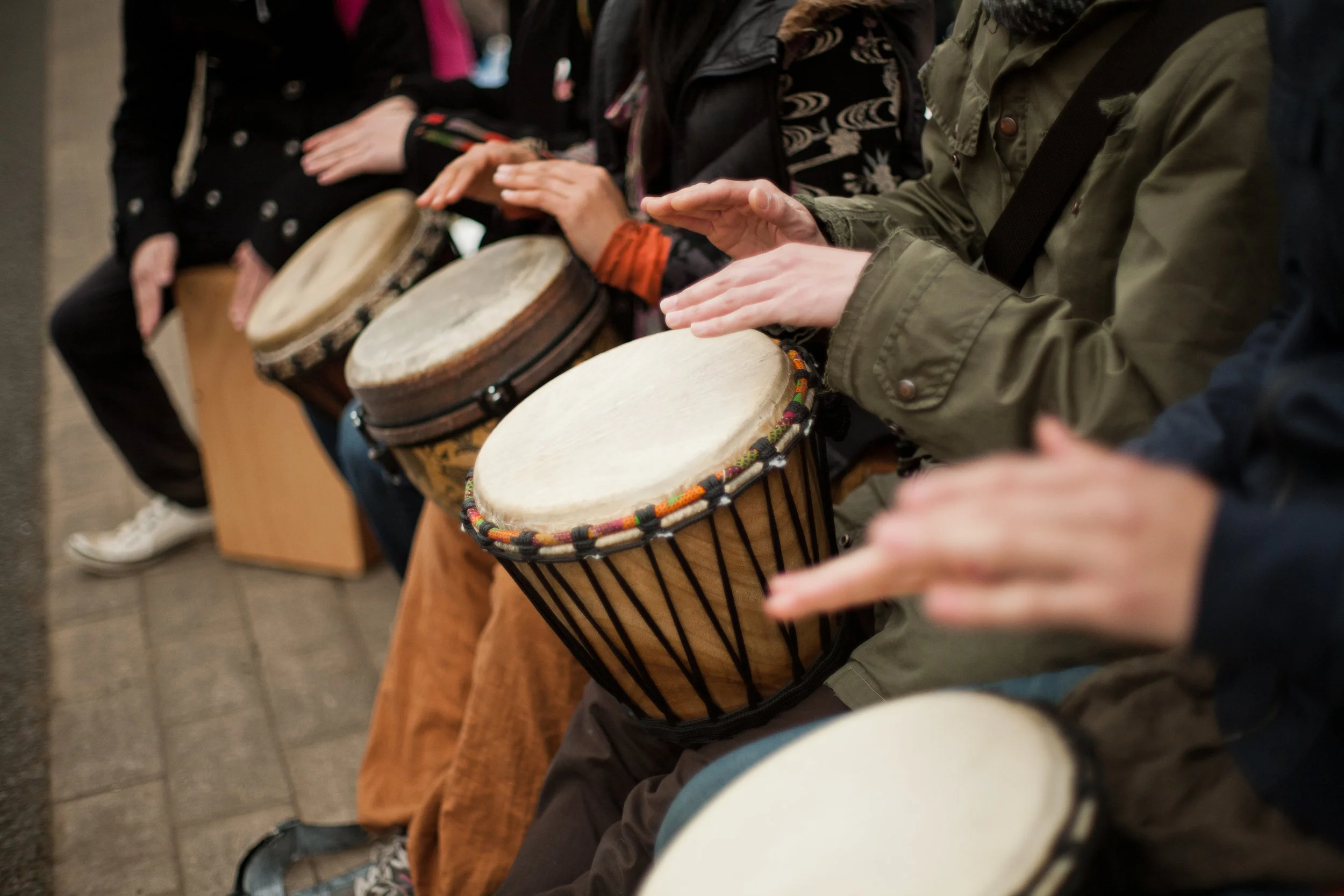 The Healing Effect of Group Drumming