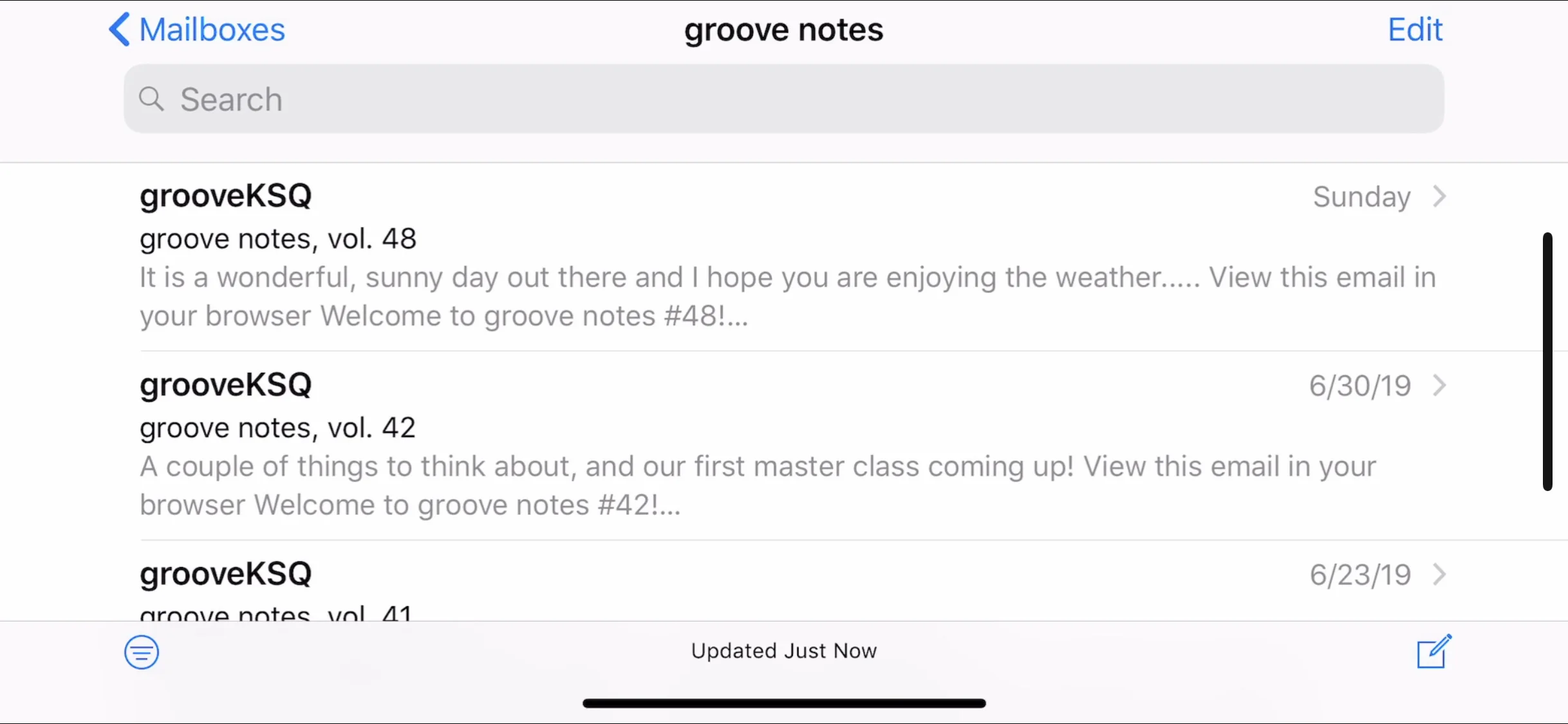 groove notes!