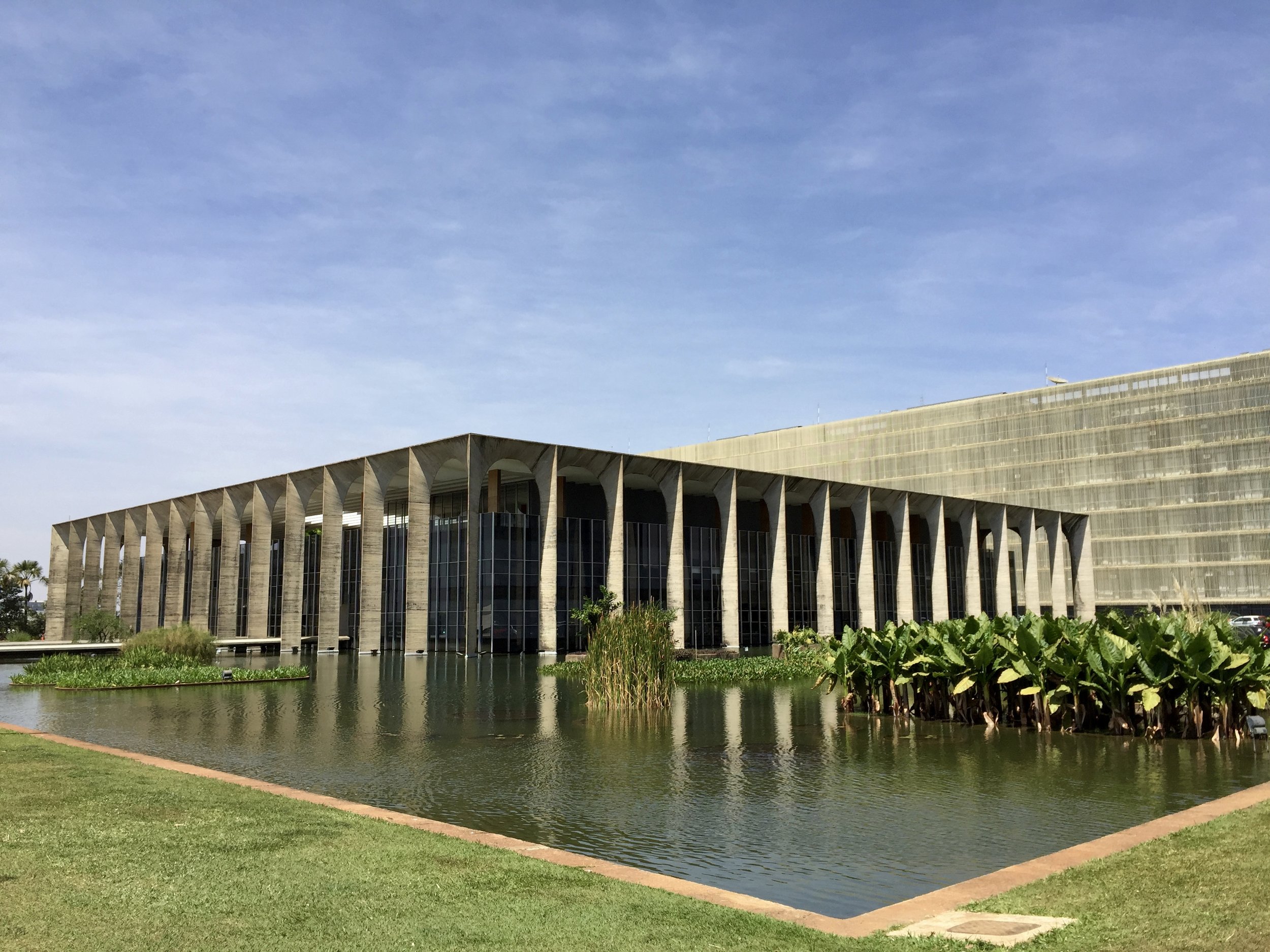 Itamaraty Palace (Ministry of Foreign Affairs, Brazil), design by Oscar Niemeyer