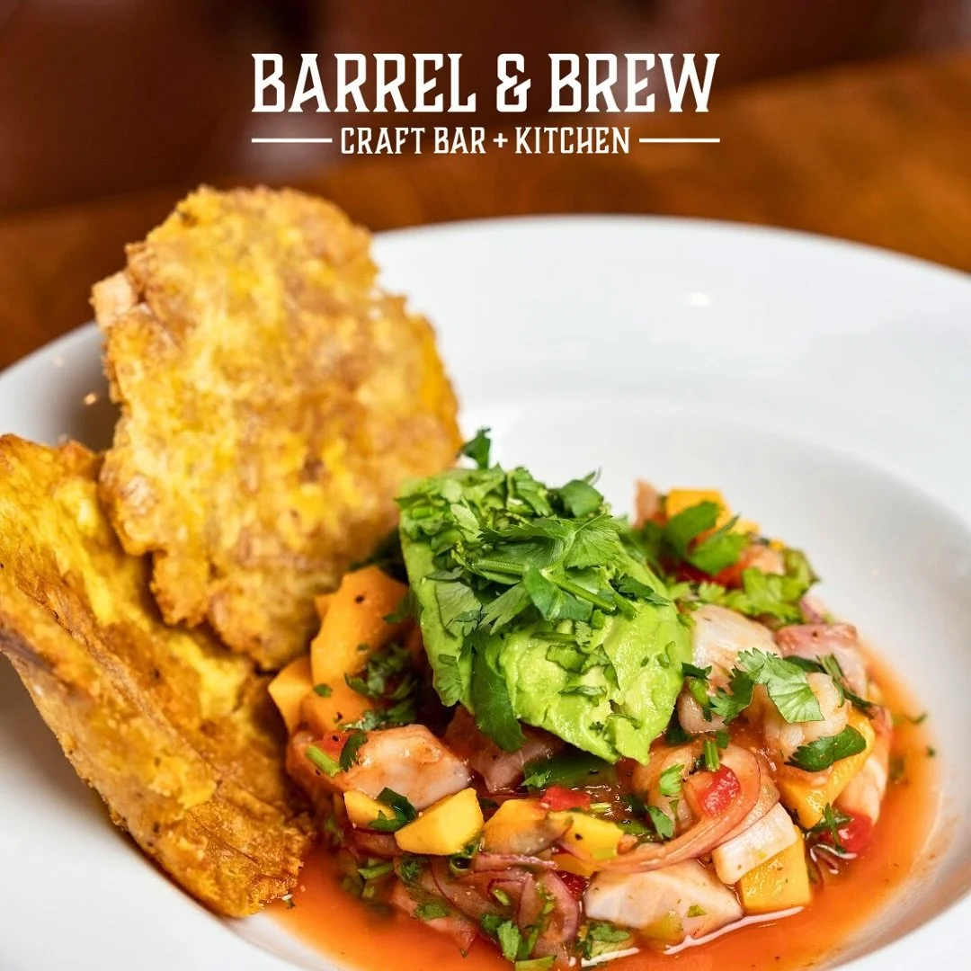 Taste the tropical freshness in every bite only at @barrelandbrewcraftbar