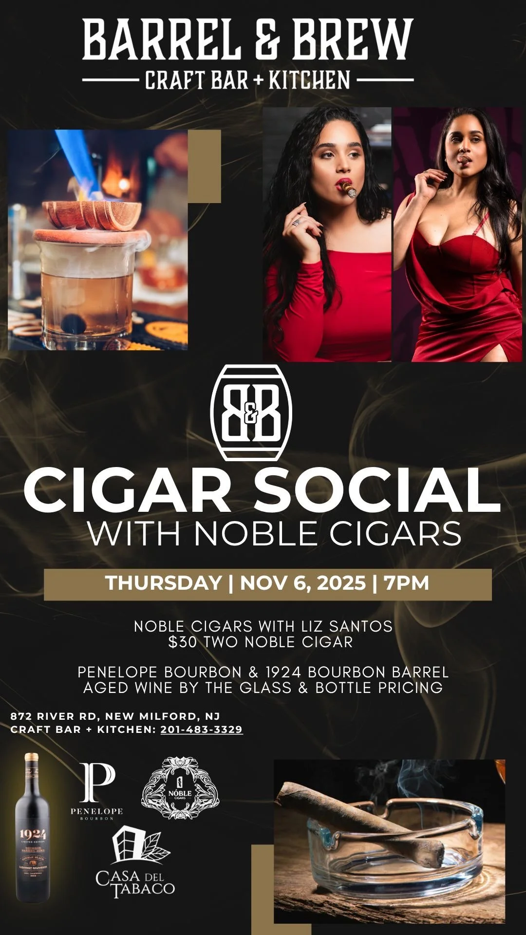Cigar Social with Noble Cigars