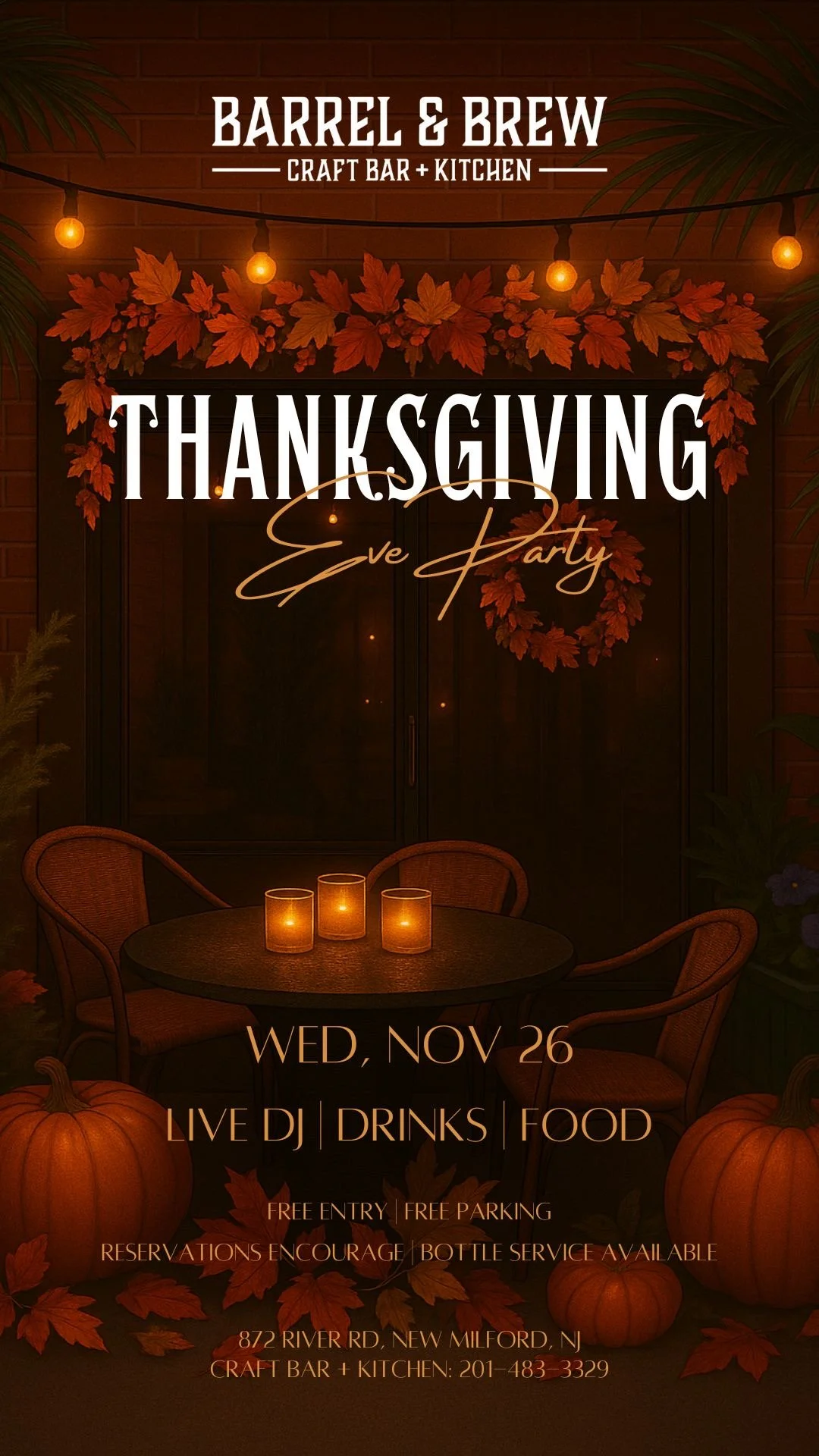 Thanksgiving Eve party