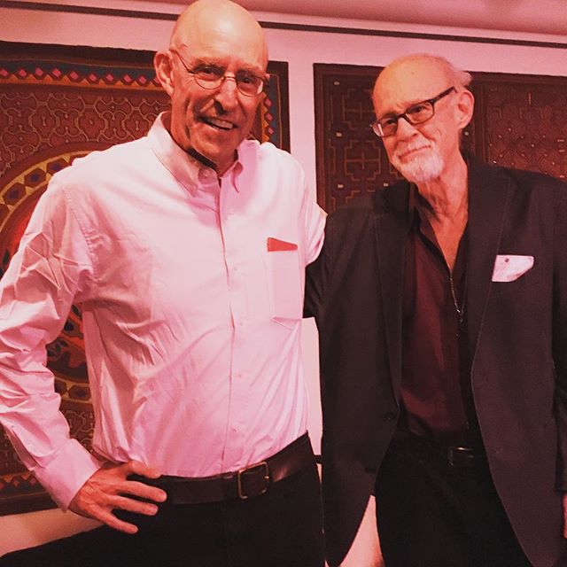 With Michael Pollan here at the MAPS benefit dinner at the Assemblage. #HowToChangeYourMind #Psychedelics #Maps #HorizonsConference #MDMA #LSD #Ayahuasca