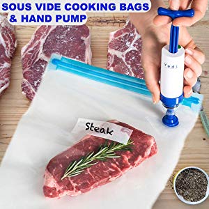 Sous Vide Bags Kit & Pump — Yedi Houseware Appliances