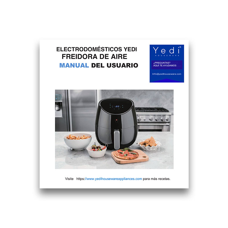 Spanish 5.8 QT Air Fryer Manual