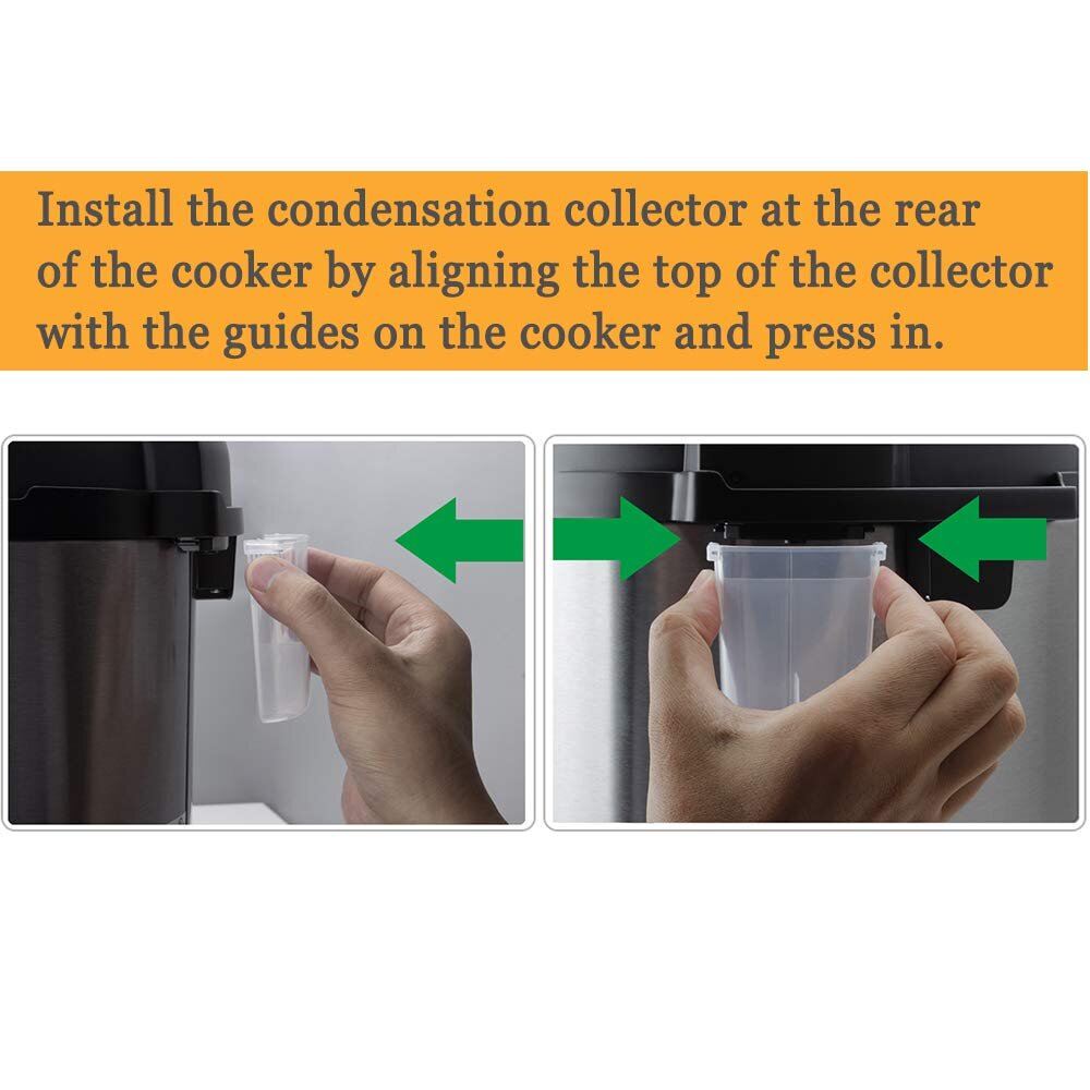 Here's your periodic reminder that your Instant Pot may have a condensation  collector on the back that needs a good cleaning! : r/instantpot