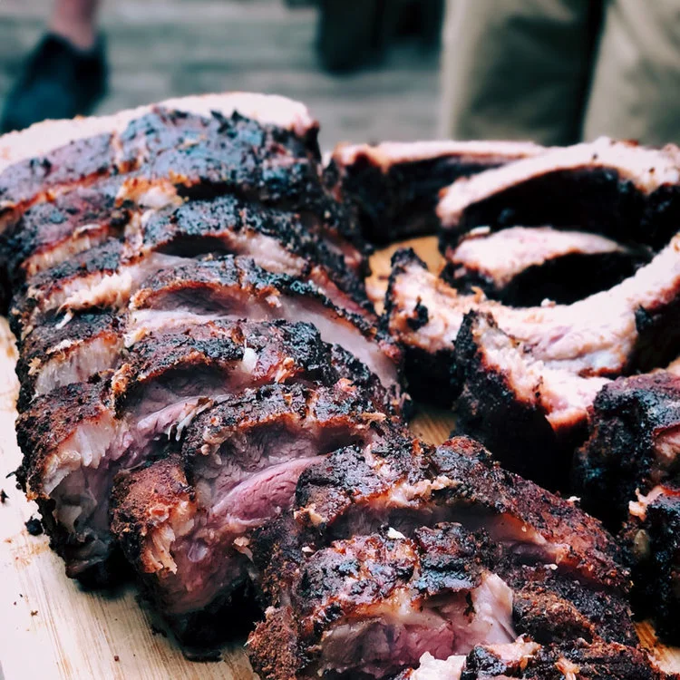 Costillas a la barbacoa