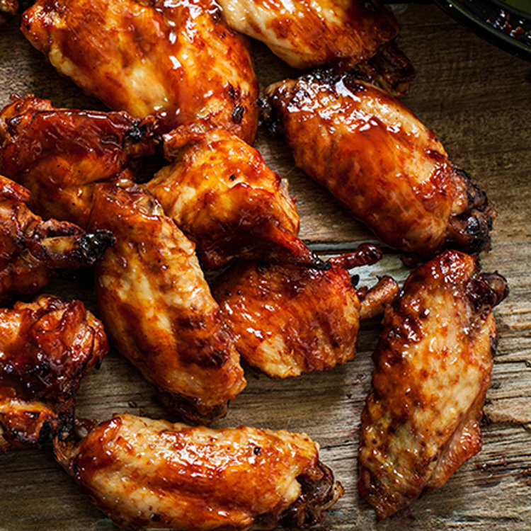Alitas de pollo a la barbacoa