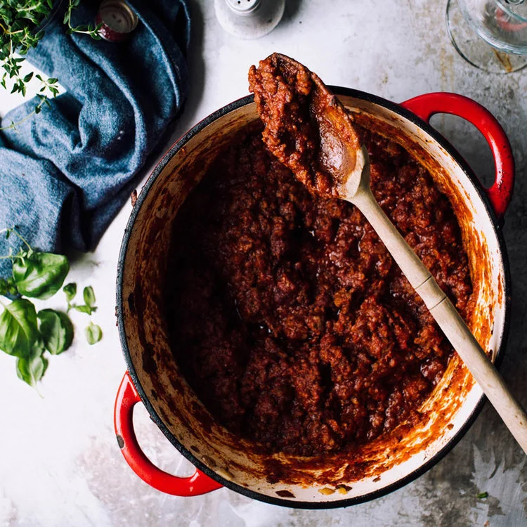 Salsa de carne picante