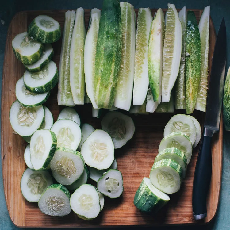 Papas fritas con calabacín